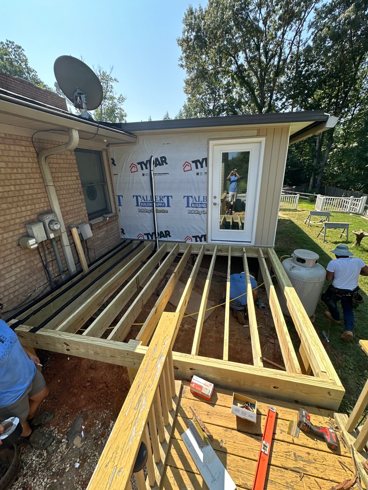 Window, Door, Deck, Custom Patio, Lower Sunroom by Clemmons Windows & Doors