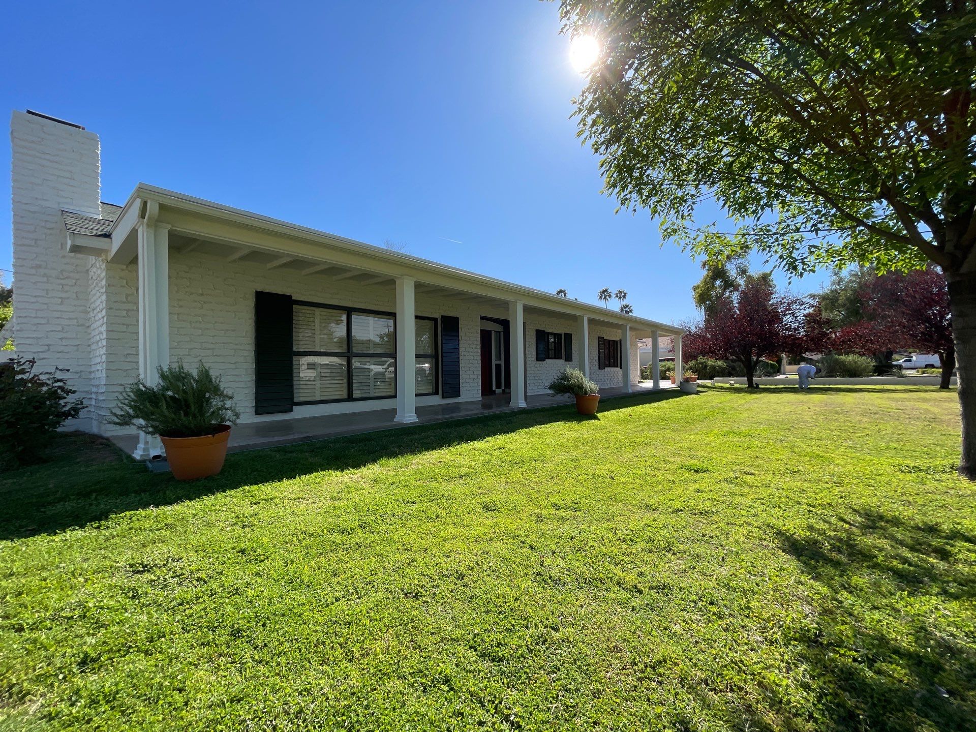 Wagon Wheel - A Stunning Home Exterior Makeover with Dunn Edwards Paints in Phoenix, AZ by Double G Painting Contractors, LLC