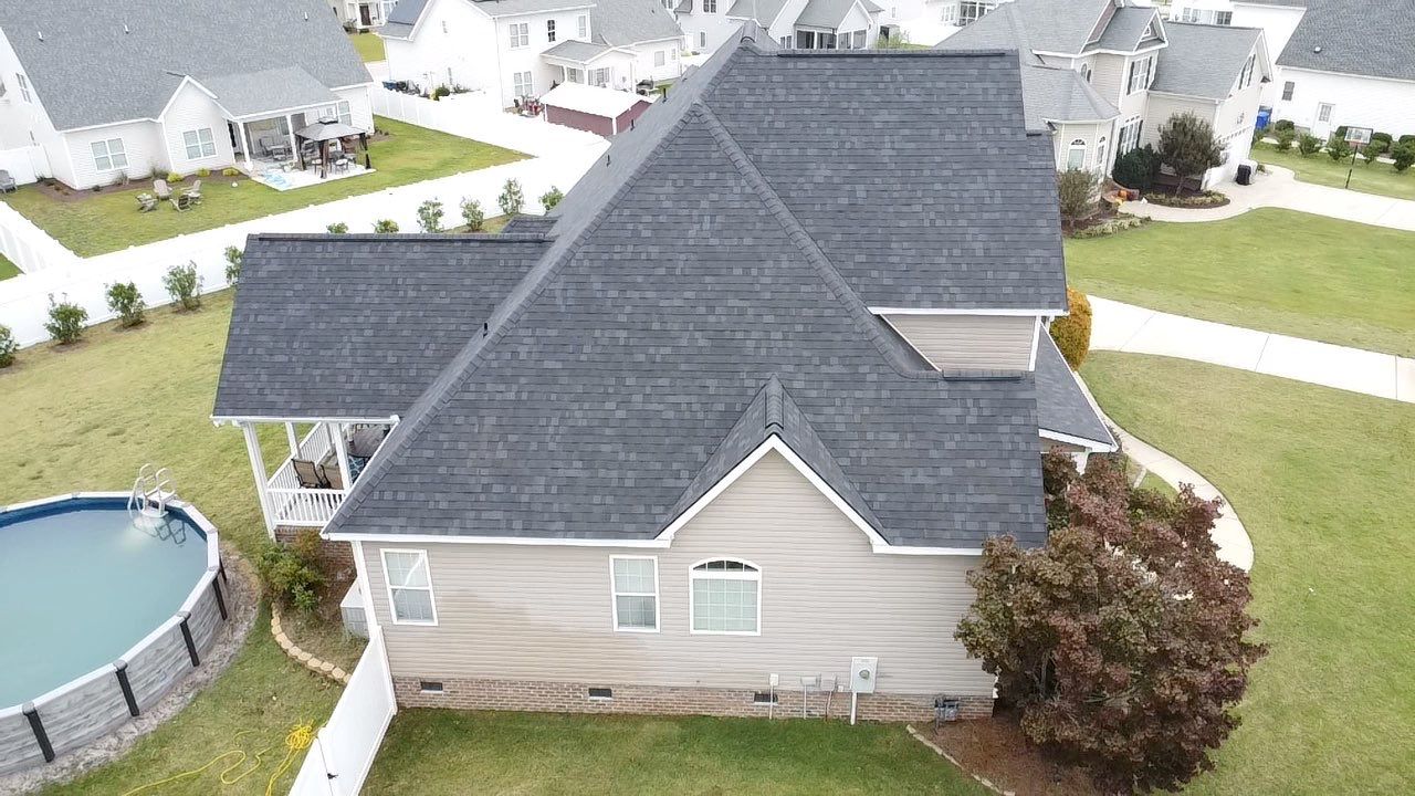 Roof Replacement Project in Winterville by Roofing Solutions