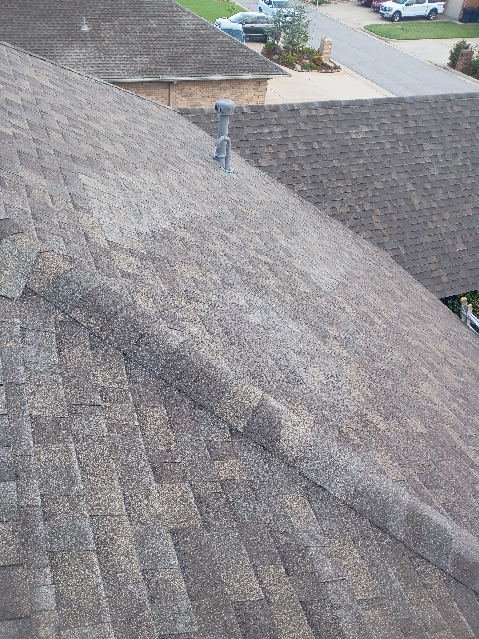 Yukon Residential Roof Replacement with  Malarkey Vista Class 4 Shingles by Z Construction & Roofing, LLC