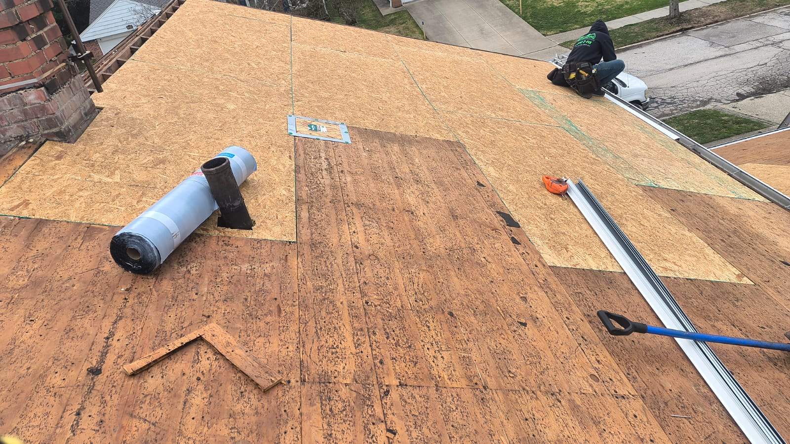 Storm Restoration - Roof Replacement using GAF HDZ Pewter Gray by Atlas Roofing & Restoration