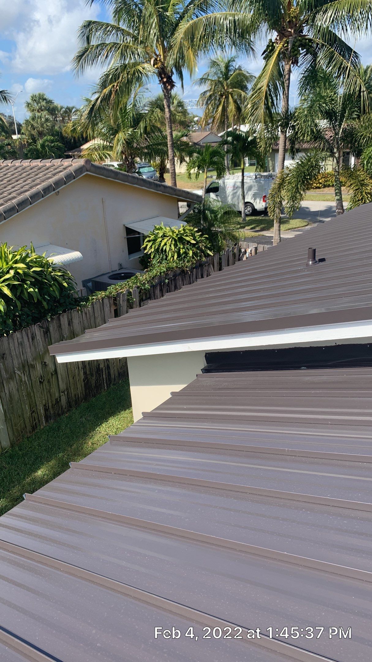 Residential Roofing Installation using 1" Nail strip metal roof by BLUES BROTHERS CONSTRUCTION CORP