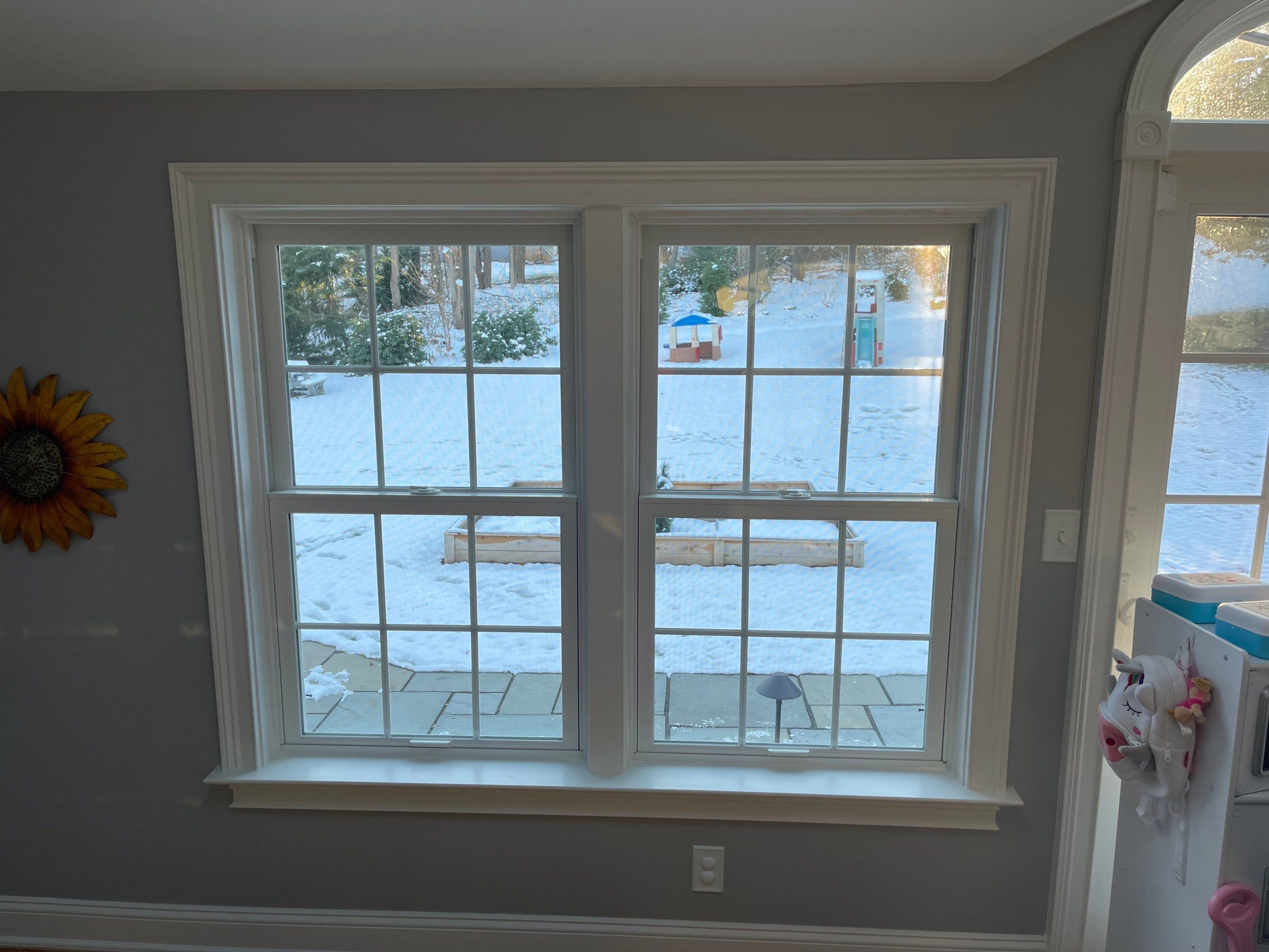 Kitchen Window Upgrade with Bright, Clean Finish by DiGiorgi Roofing and Siding Inc