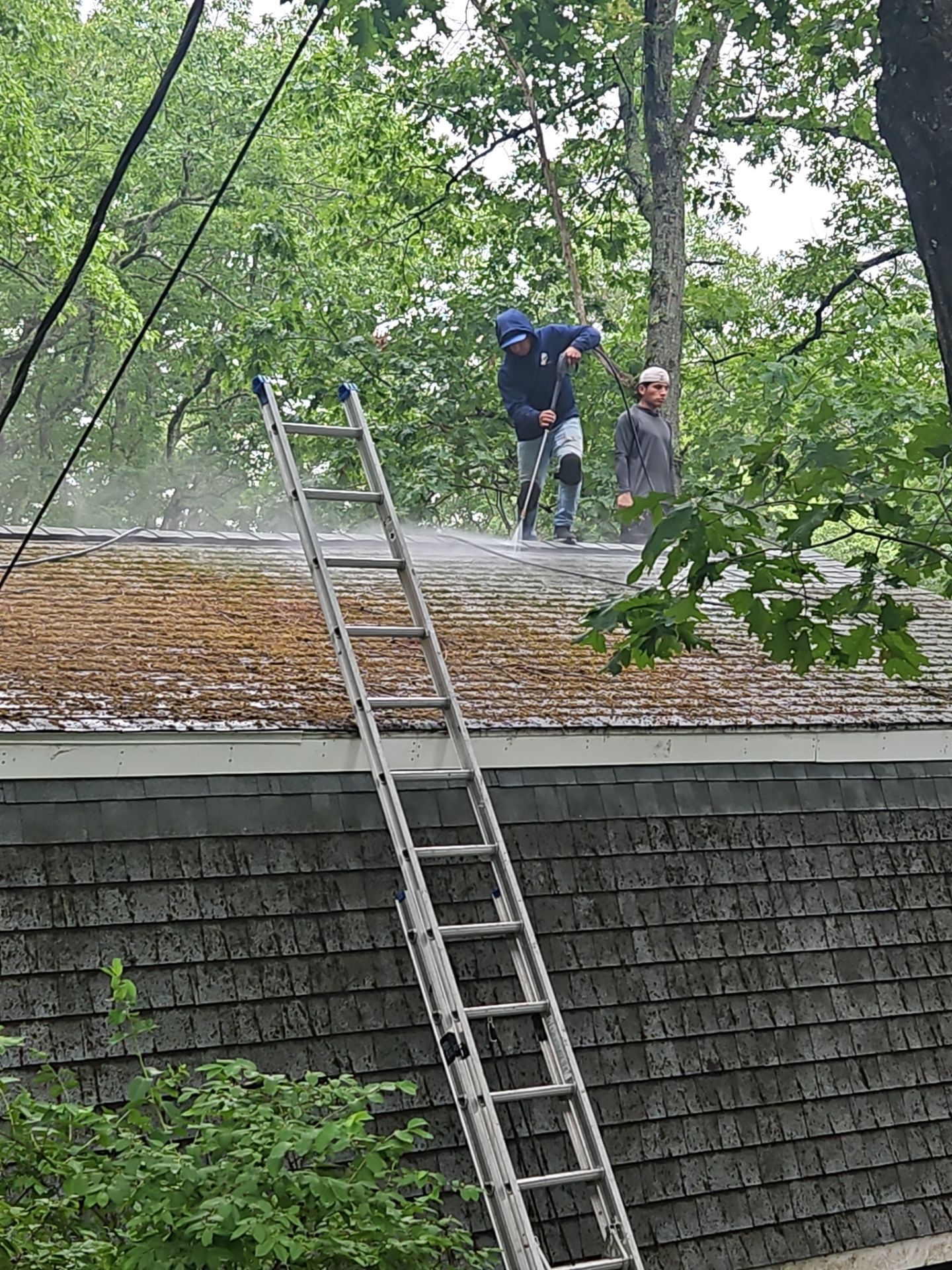 Leak Repair & Roof Wash – Groton, MA by Mighty Dog Roofing of Greater Middlesex County