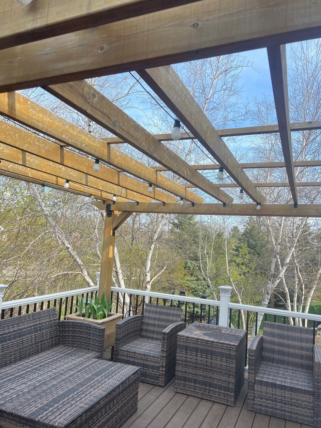 Pergola re-do  by Cutting edge painting 