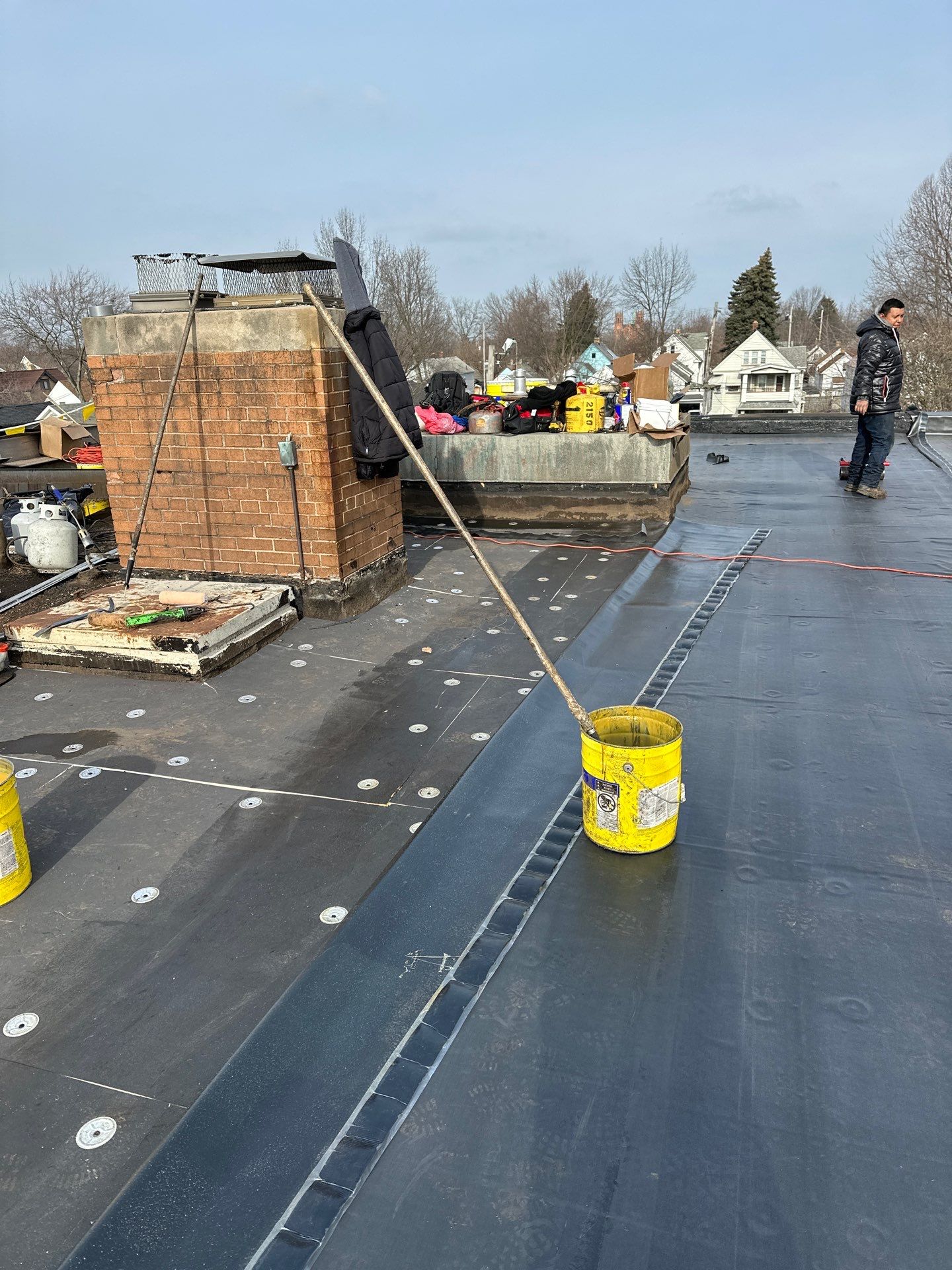 Asbestos Abatement using CertainTeed Grand Manor by Absolute Roofing and Construction