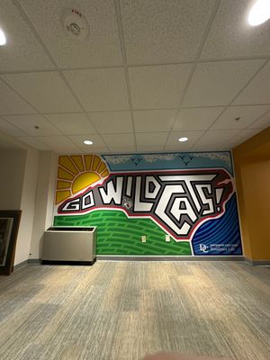 Davidson College - Interior Wall Graphic Installation