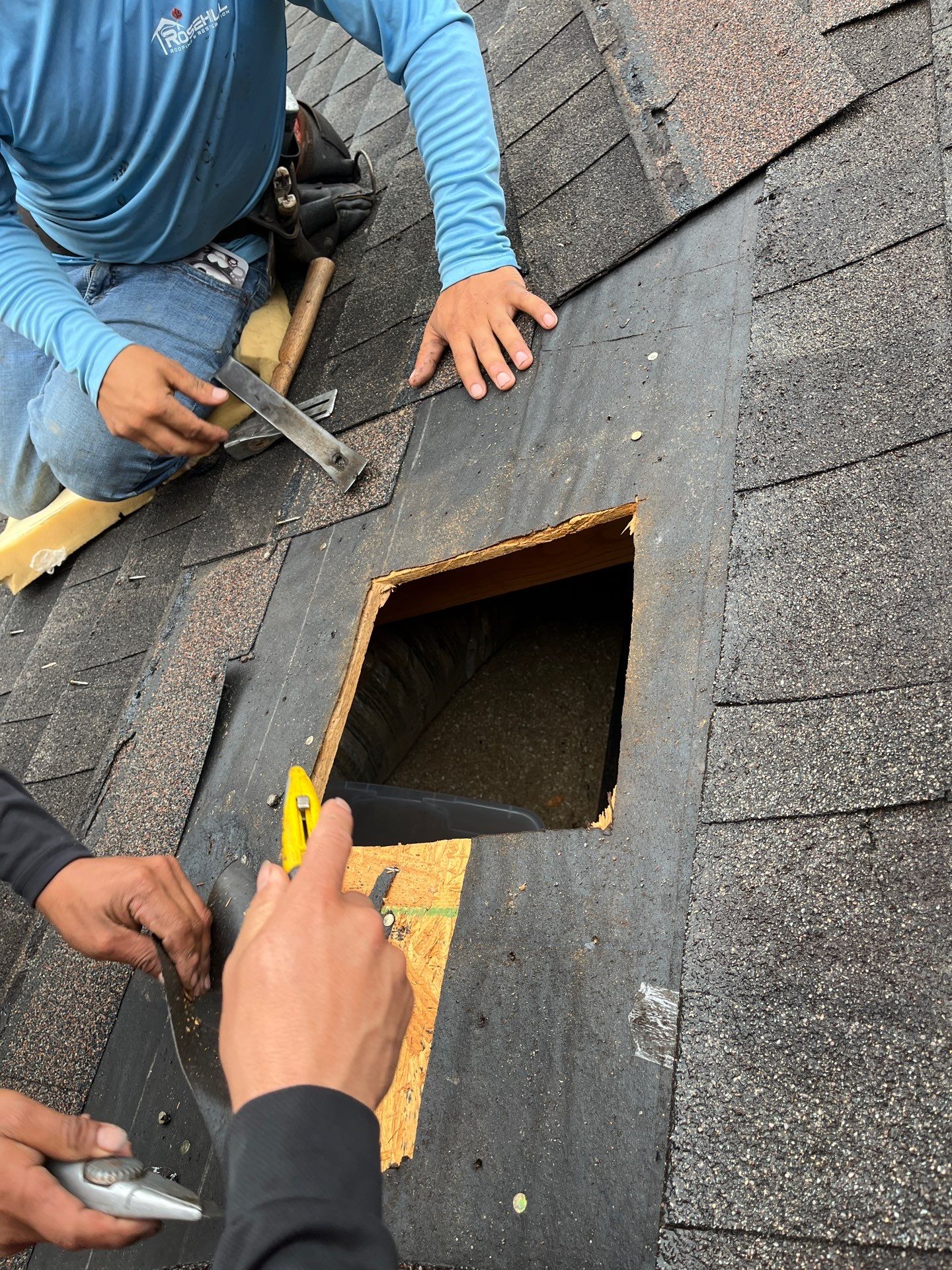 Residential Roofing Repair using Owen's Corning Duration (Lifetime) Shingles by Roof Repair Company