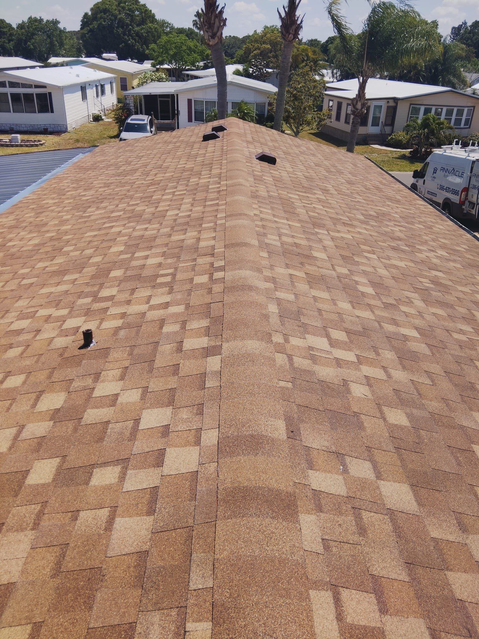 Shingle Reroof Replacement Sebastian FL by Pinnacle Roofing Group