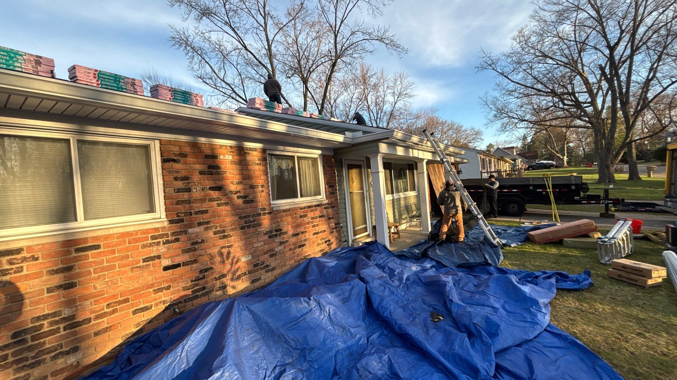 Roof Replacement using Owens Corning Summer Harvest by 180 Contractors