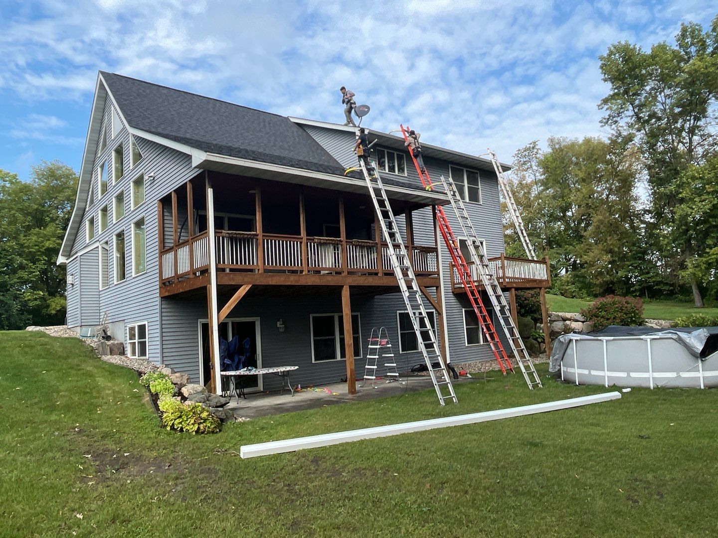 Hail Damage Roof Replacement – CertainTeed Landmark | Annandale, MN by First Impressions Exteriors