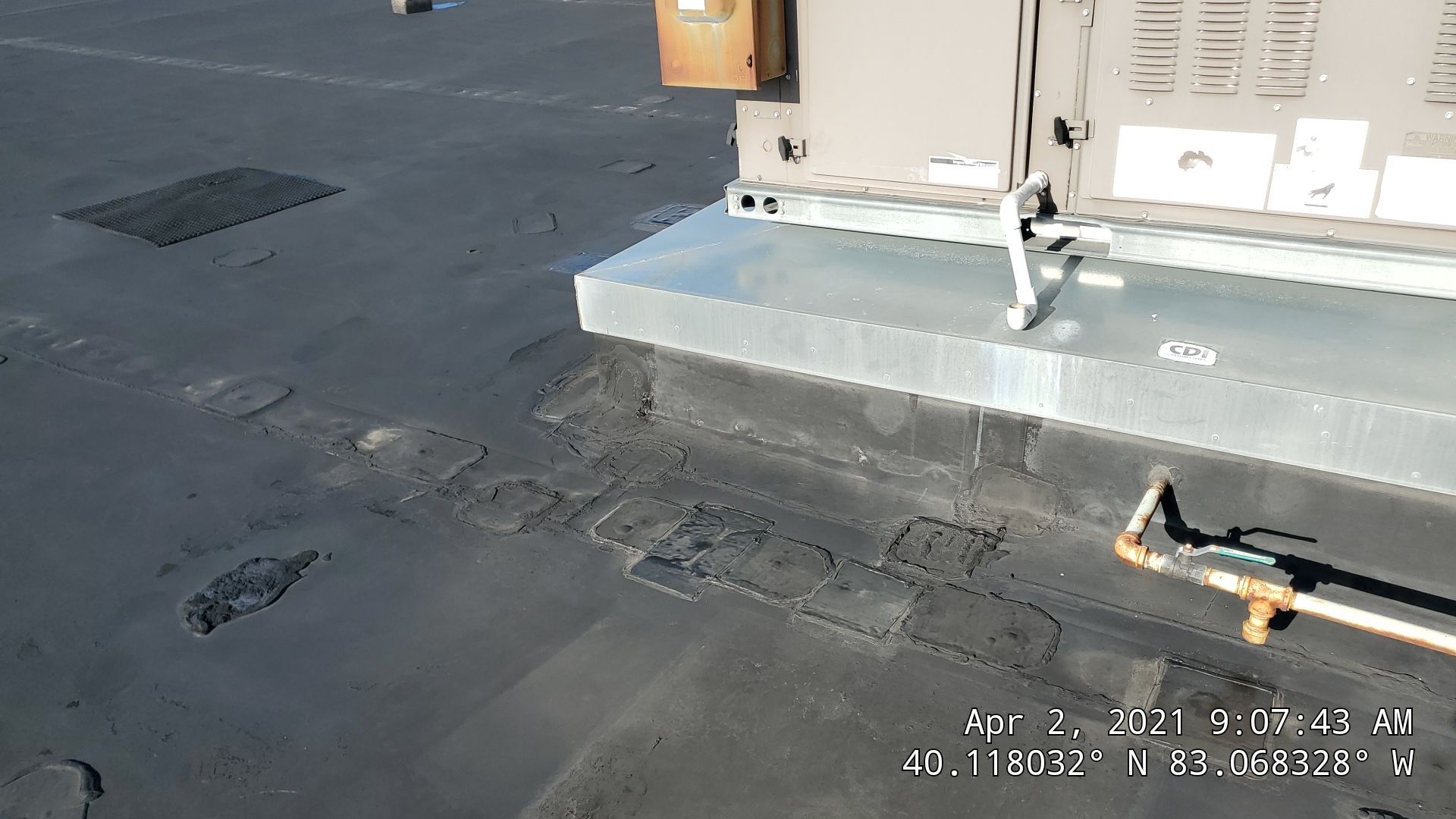 Fabric Reinforced Roof Coating by Gold Star Roofing LLC 