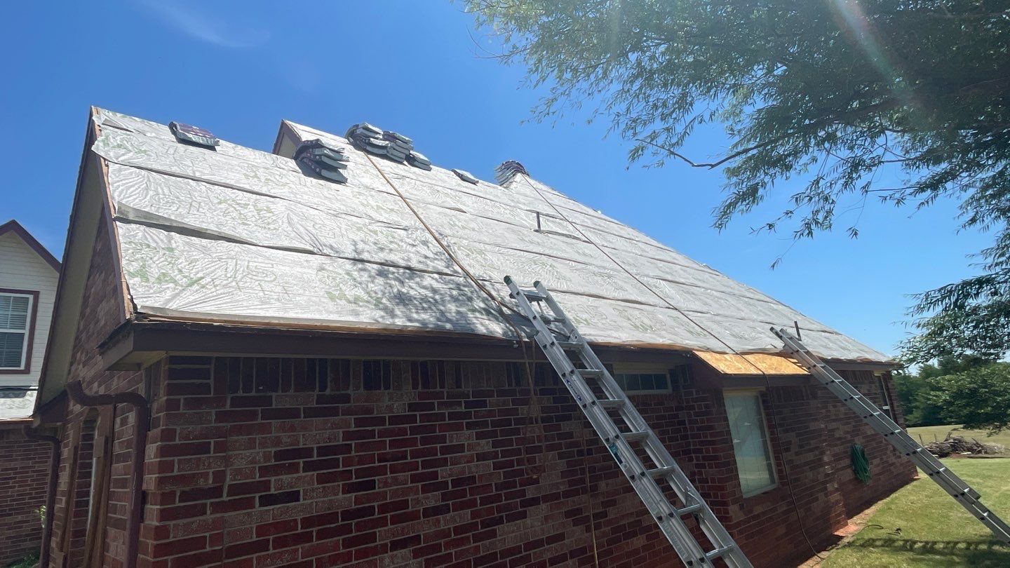 Residential Roofing Installation using GAF Natural Shadow  by A & H Roofing and Contracting