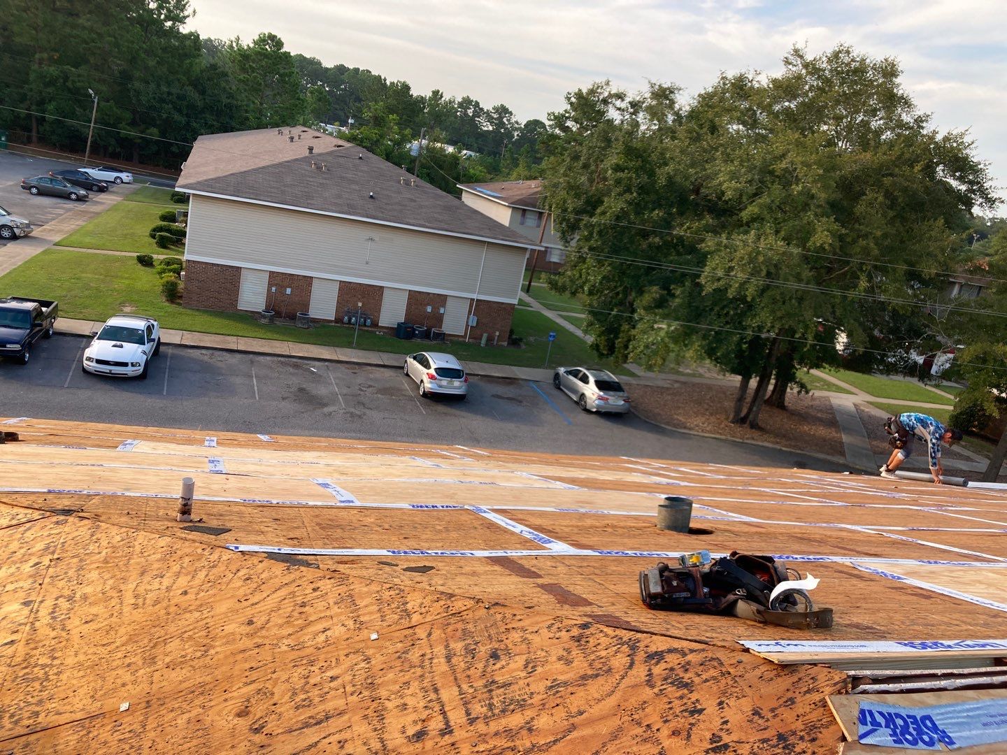 Residential Roofing Installation using Roof Replacement by American Roofing & Construction LLC