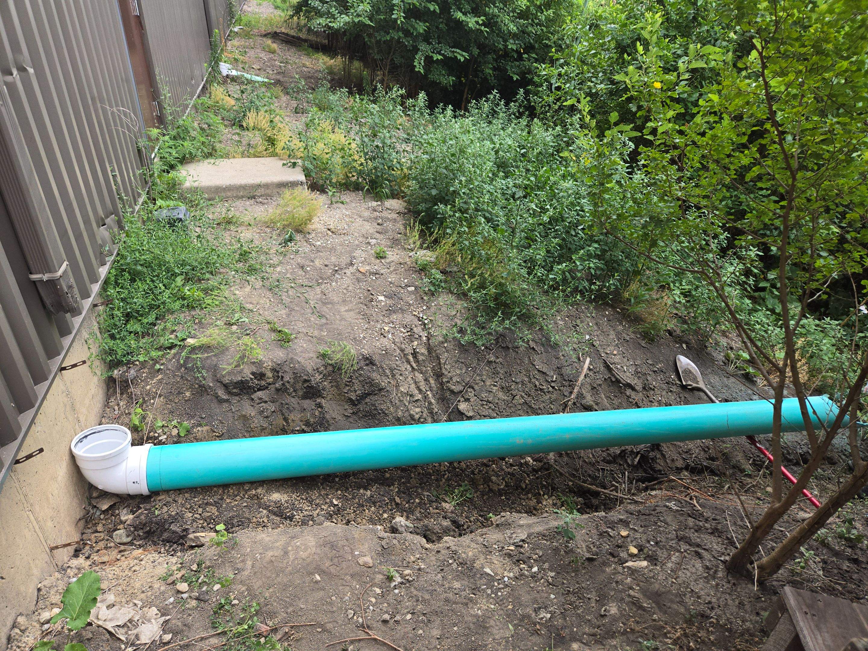 Downspout Extension Installation by Allied Water Services