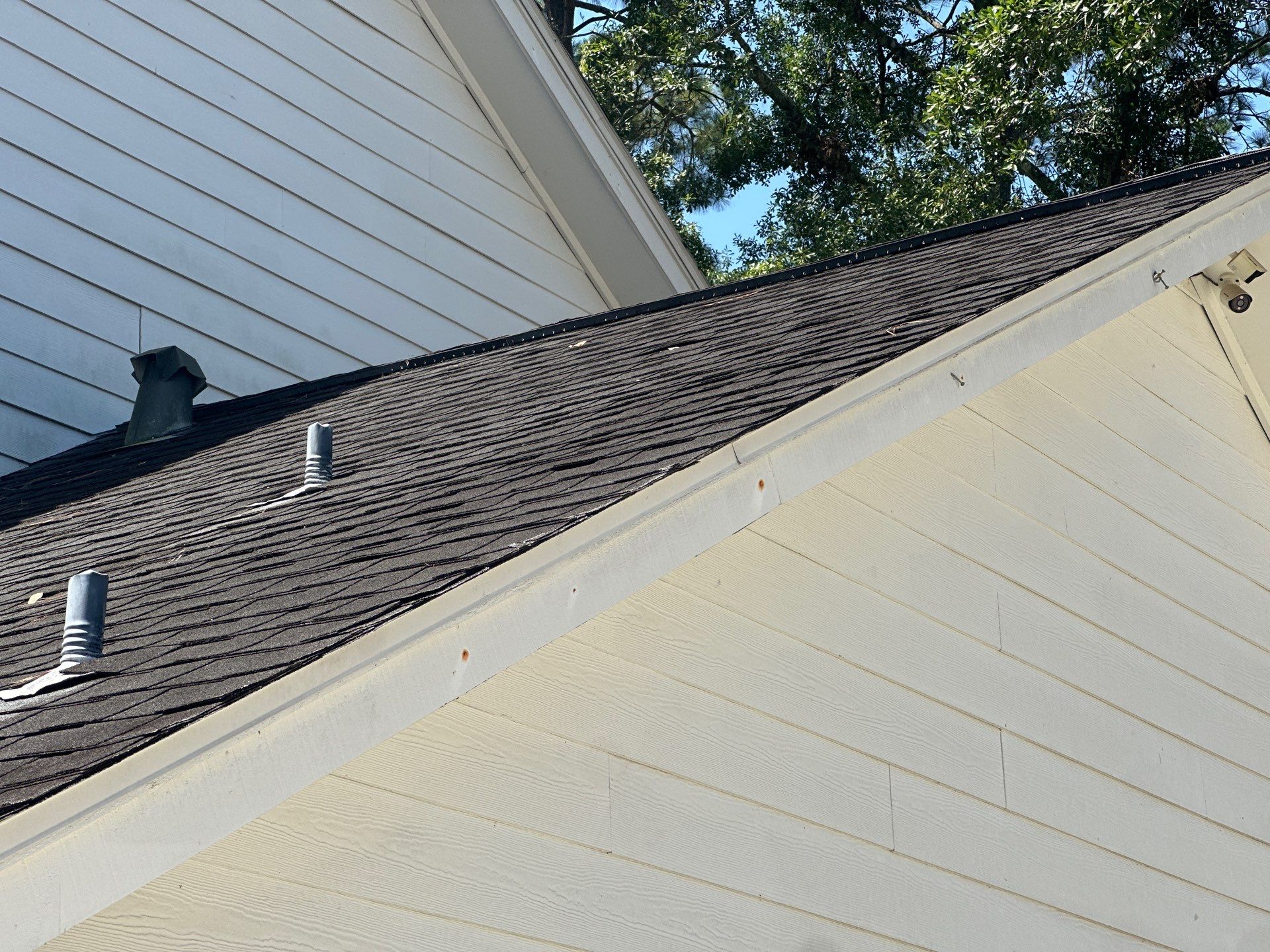 Architectural Shingle Roof — Two-Story Colonial in Spring, TX by PL Roofing & SB Roofing, LLC.