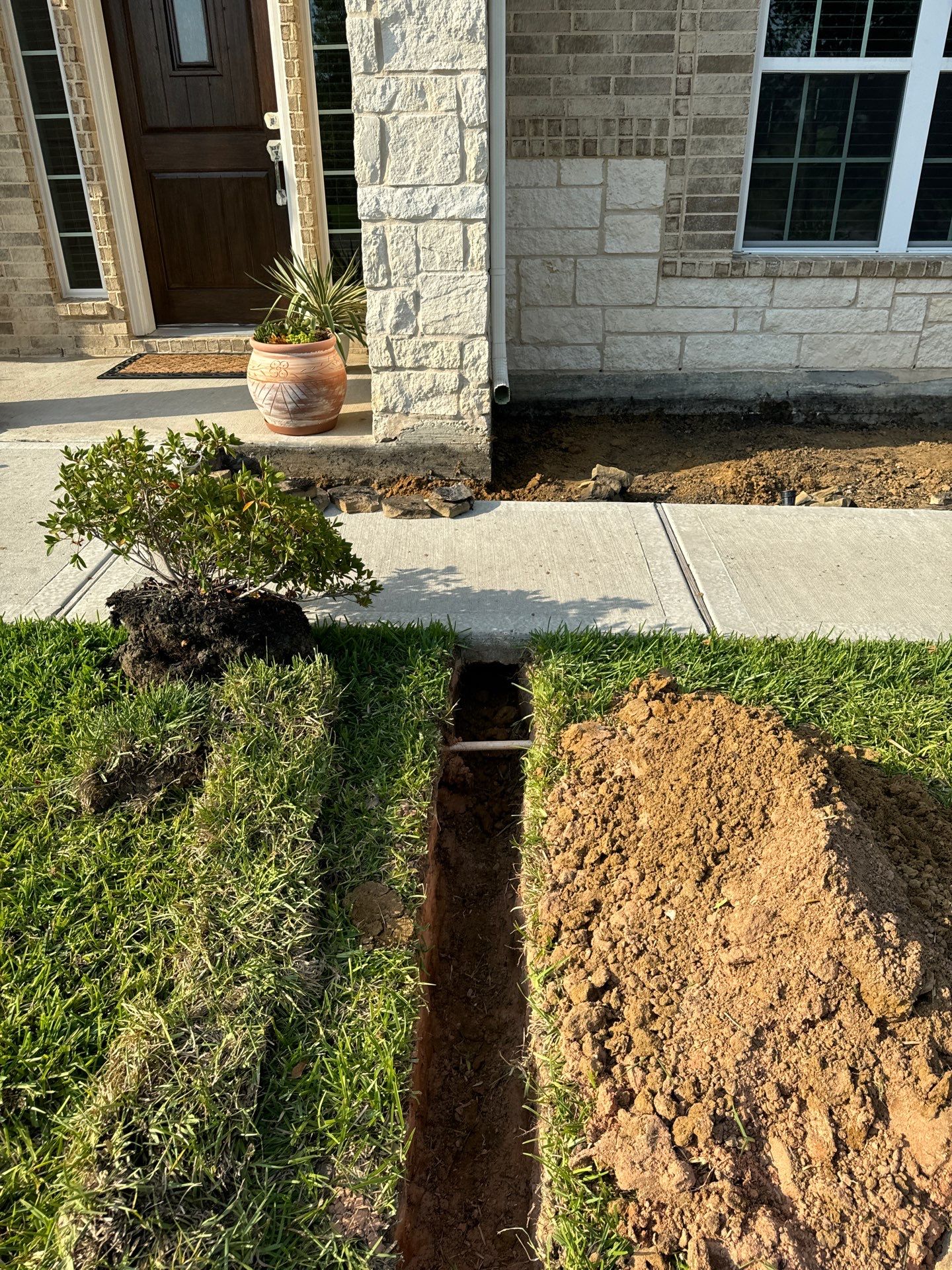 🌟 Mr. & Mrs. Wheeler’s Drainage & Landscape Transformation by Texas Urban Elements