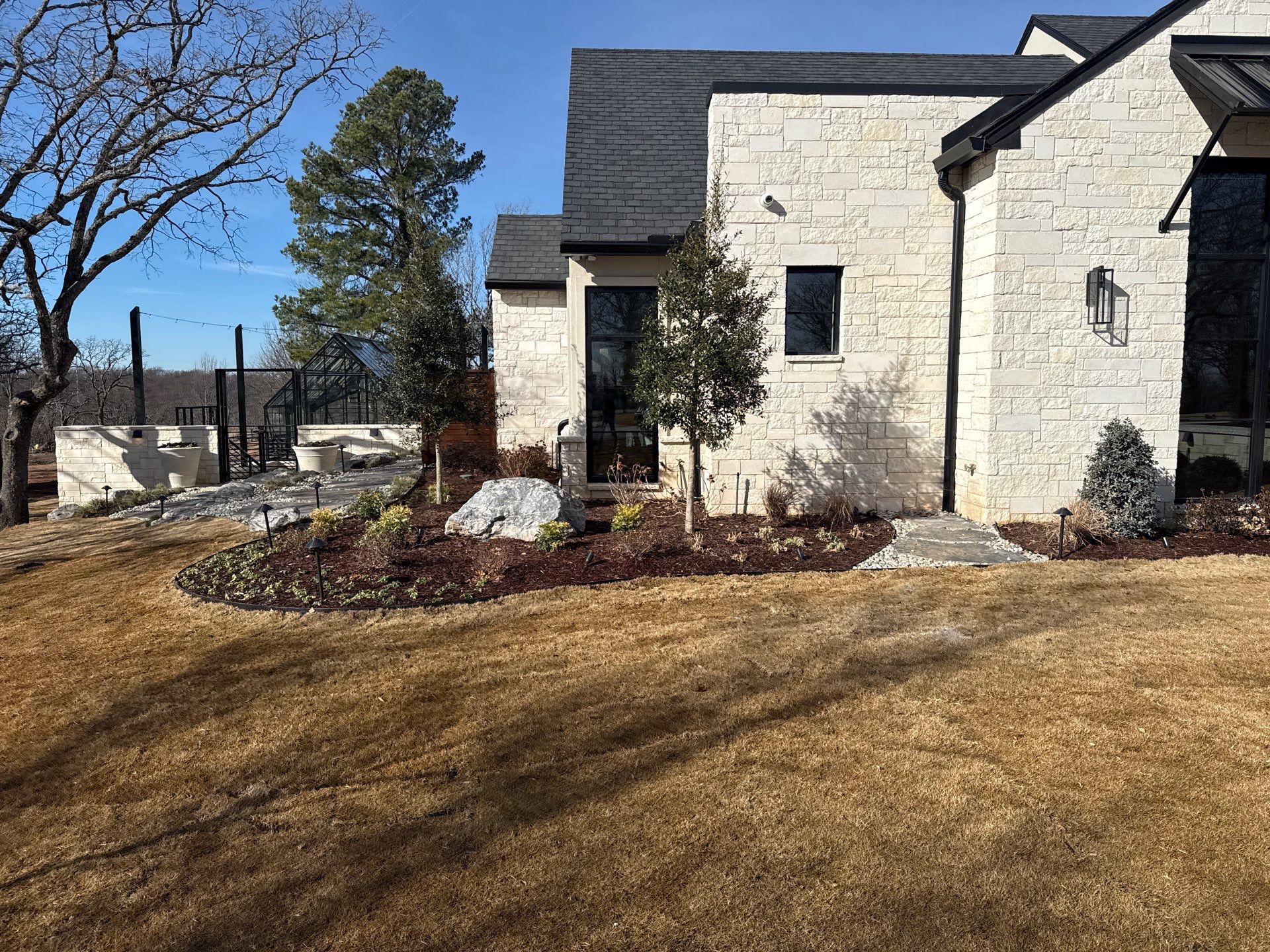 Project in Bixby by BA Lawns and Landscaping LLC 