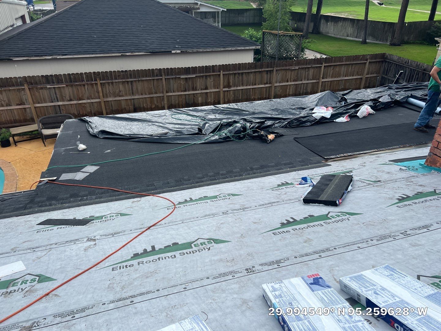 GAF HDZ - Charcoal by Elite Roofing LLC