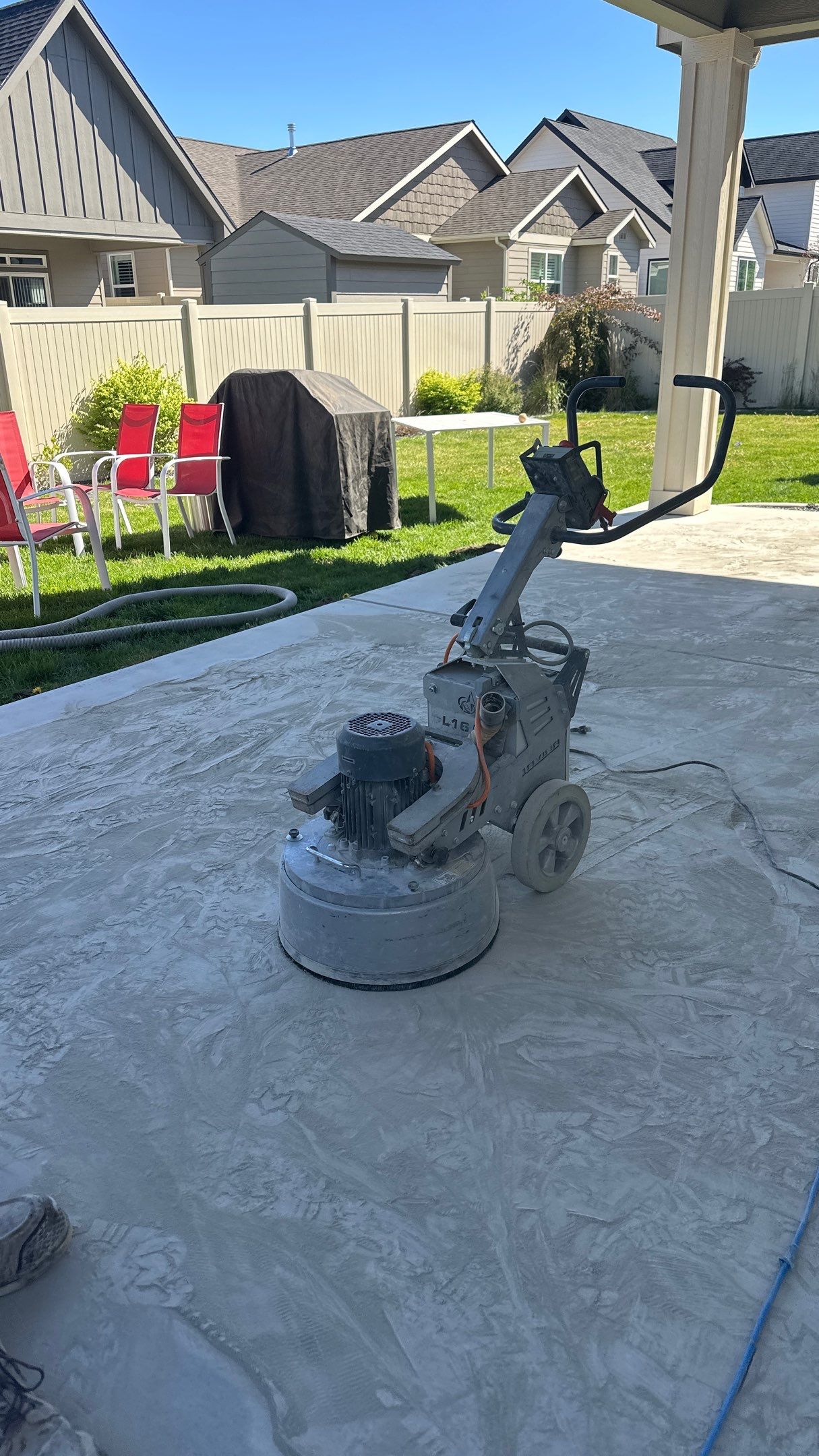 Driveway and Patio Transformation - Quartzite Hybrid by Croc Coatings, LLC