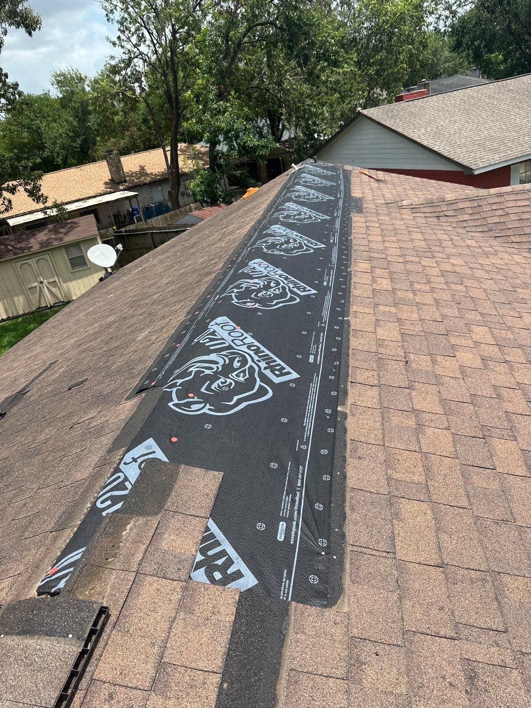 Residential Roofing Repair using Owen's Corning Duration (Lifetime) Shingles by Roof Repair Services LLC