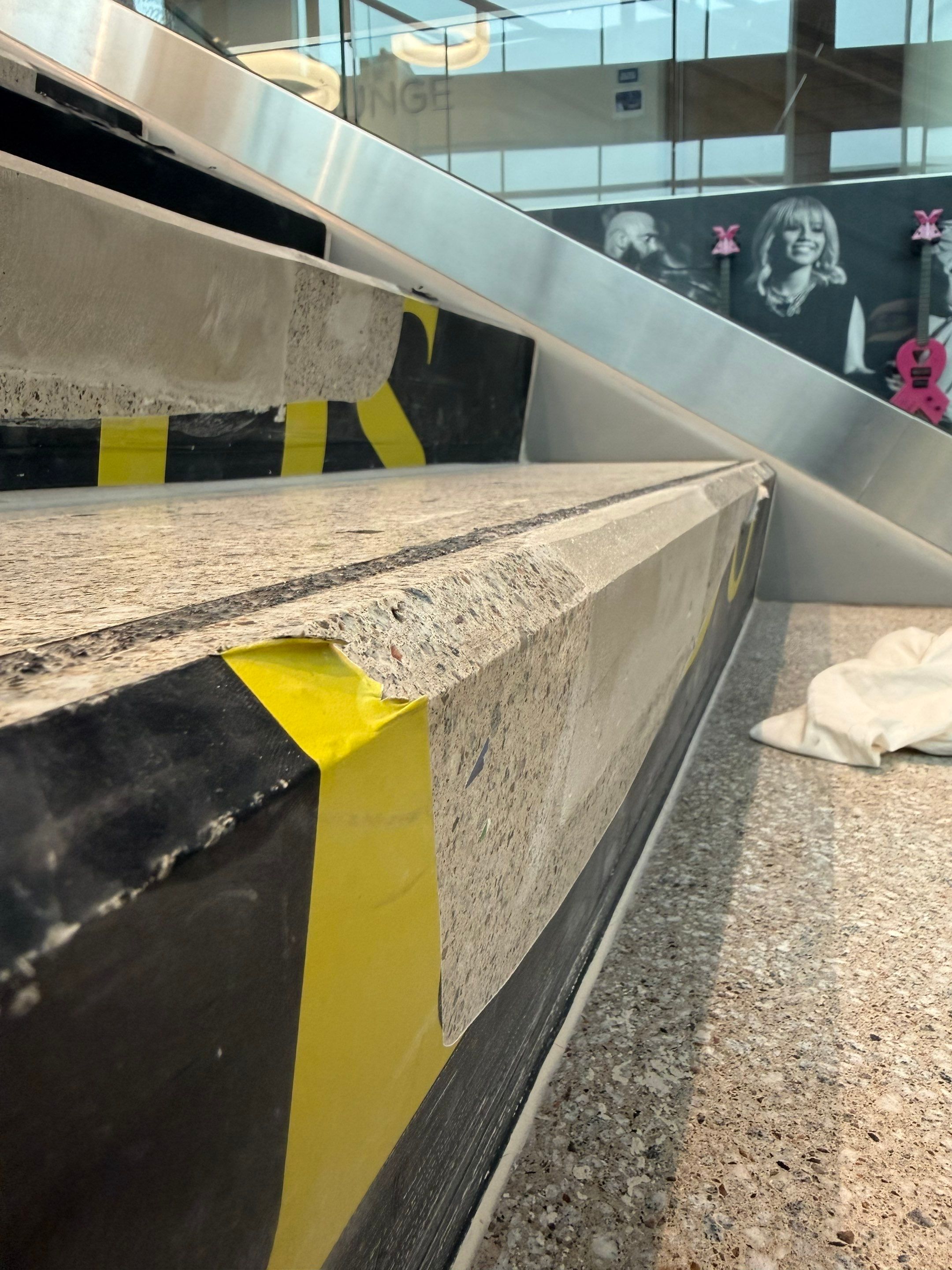 Concrete Stair Tread Restoration and Safety Upgrade in Sioux Falls by Select Painting, Coatings & Garage Cabinets
