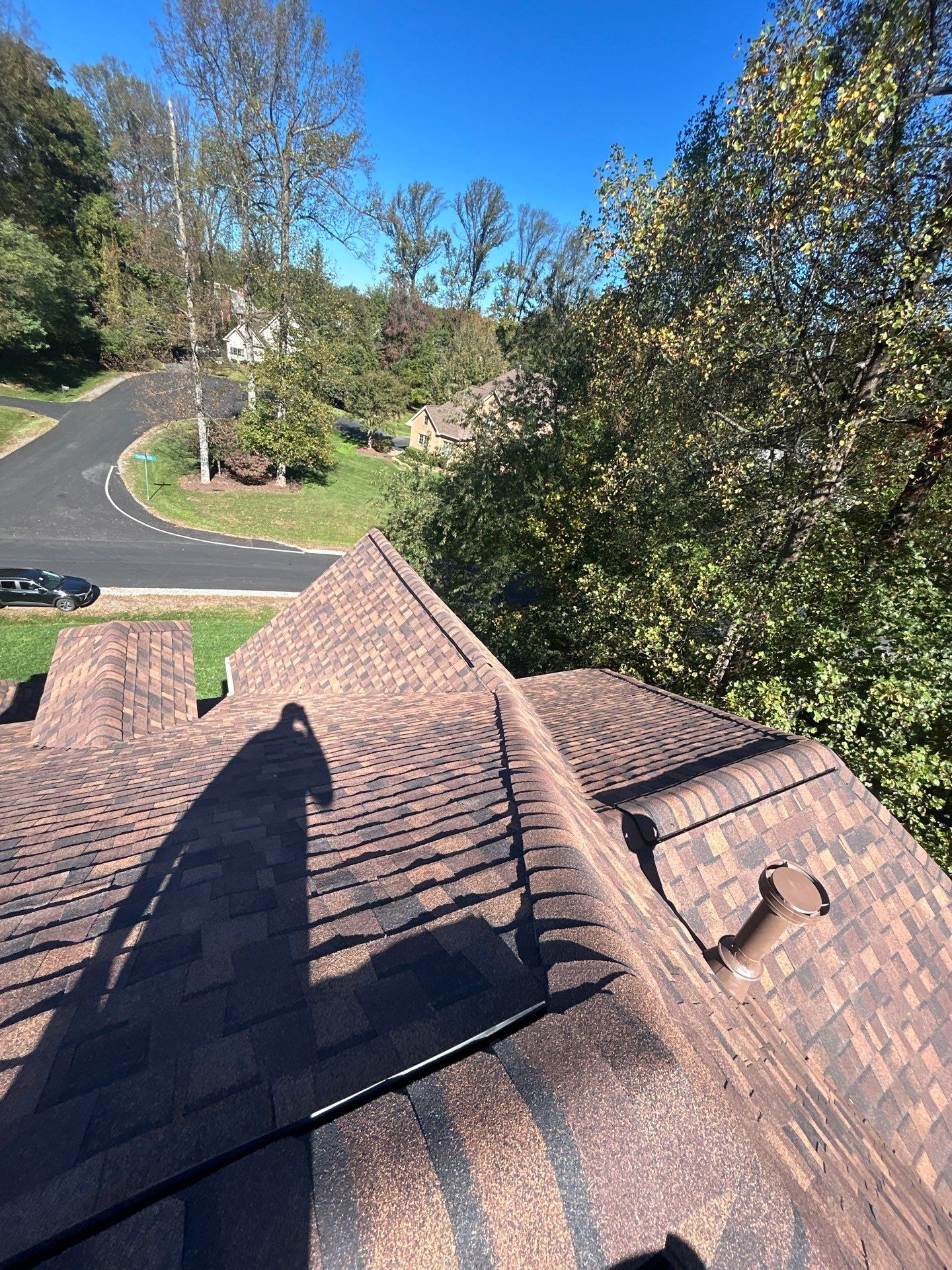 Great Falls : Residential Roof Replacement with CertainTeed Landmark Pro in Max Def Burnt Sienna  by RM Banning, Inc.