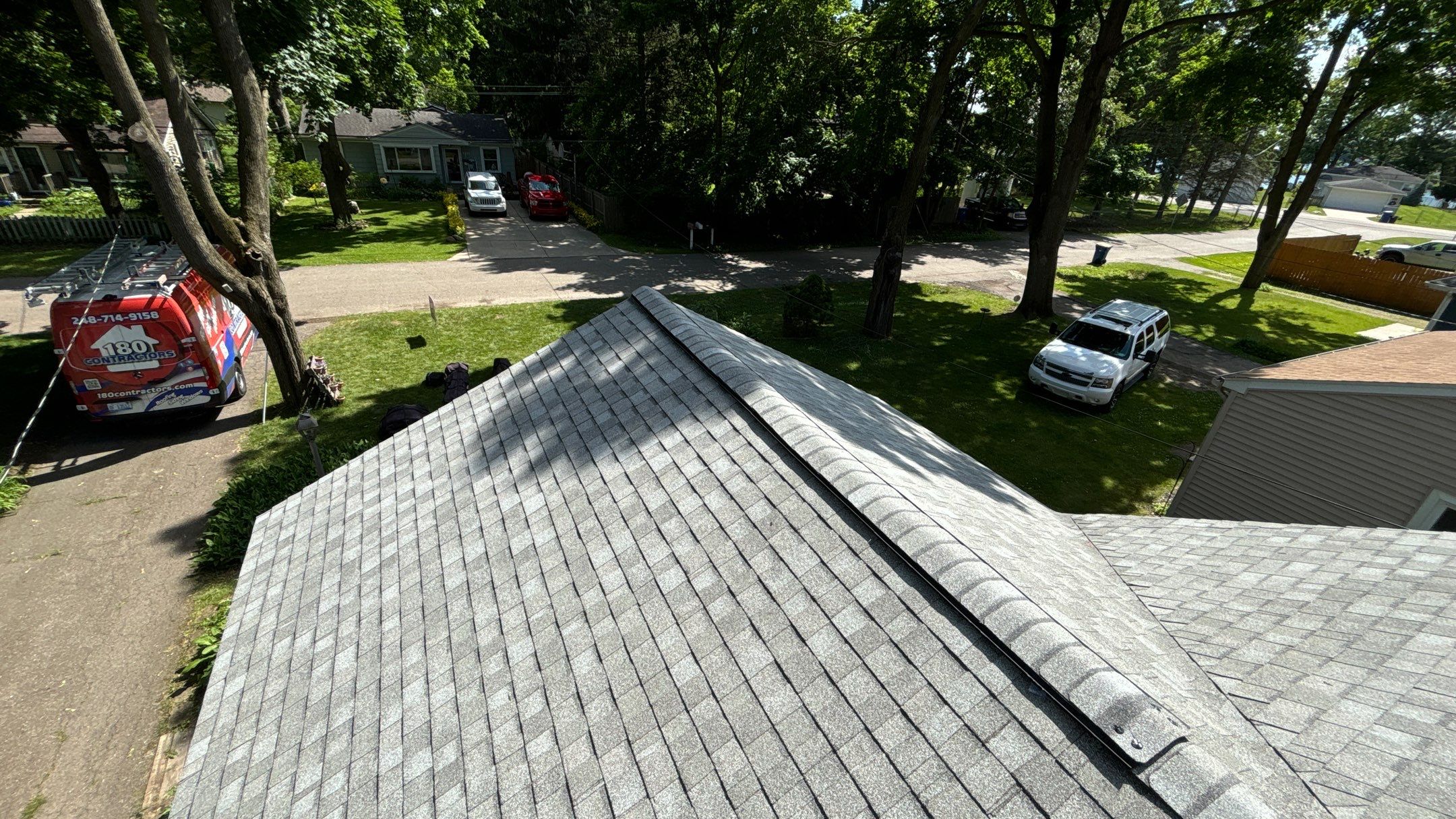 Roof Replacement using CertainTeed Landmark by 180 Contractors