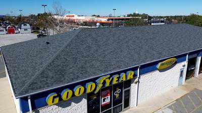 Reroofing Good Year Tire Shop in The Villages, FL