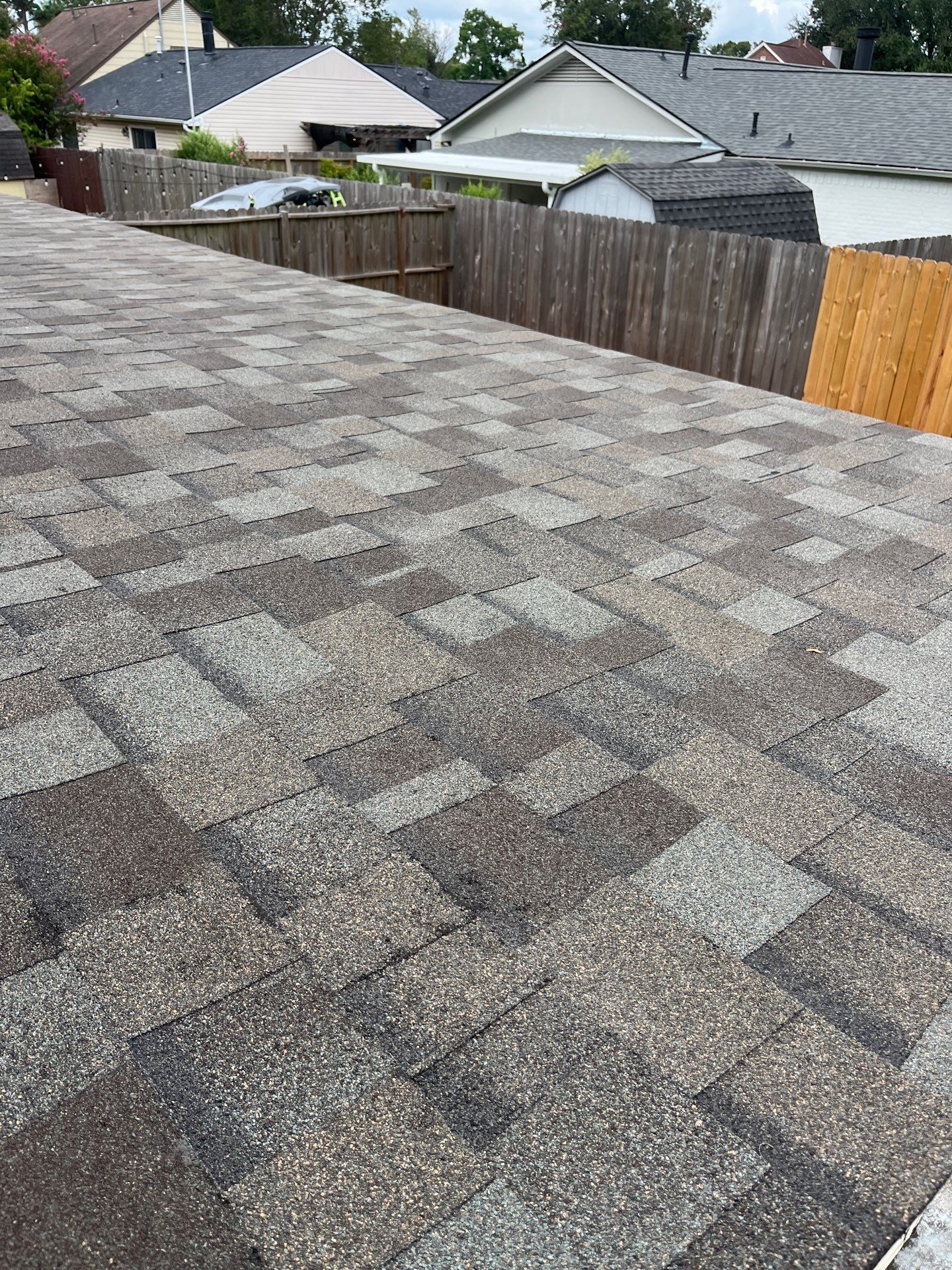 Residential Roofing Installation using Owen's Corning Duration (Lifetime) Shingles by Roof Repair Company