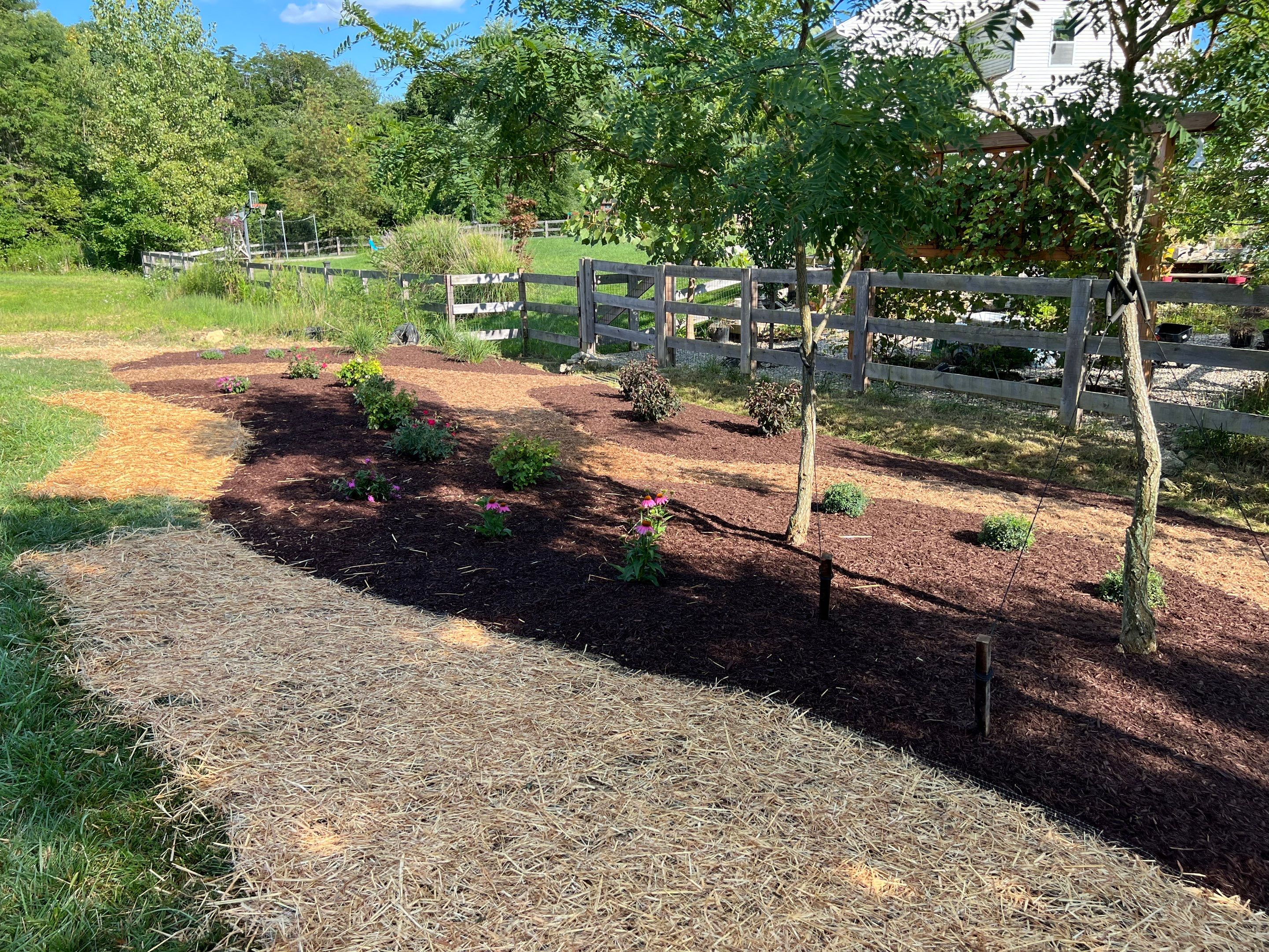 Turning a Back Field into a Landscape of Enjoyment by Reisenberg’s Lawn & Landscape, LLC