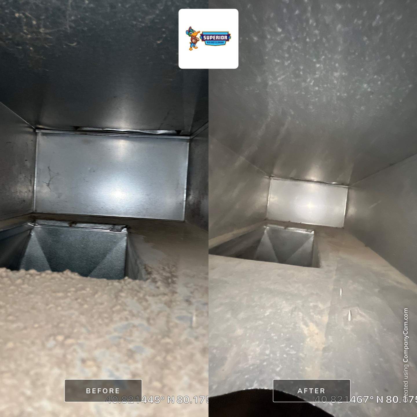Air Duct Cleaning With a Vacuum Truck in Fombell, PA by Superior Air Duct Cleaning