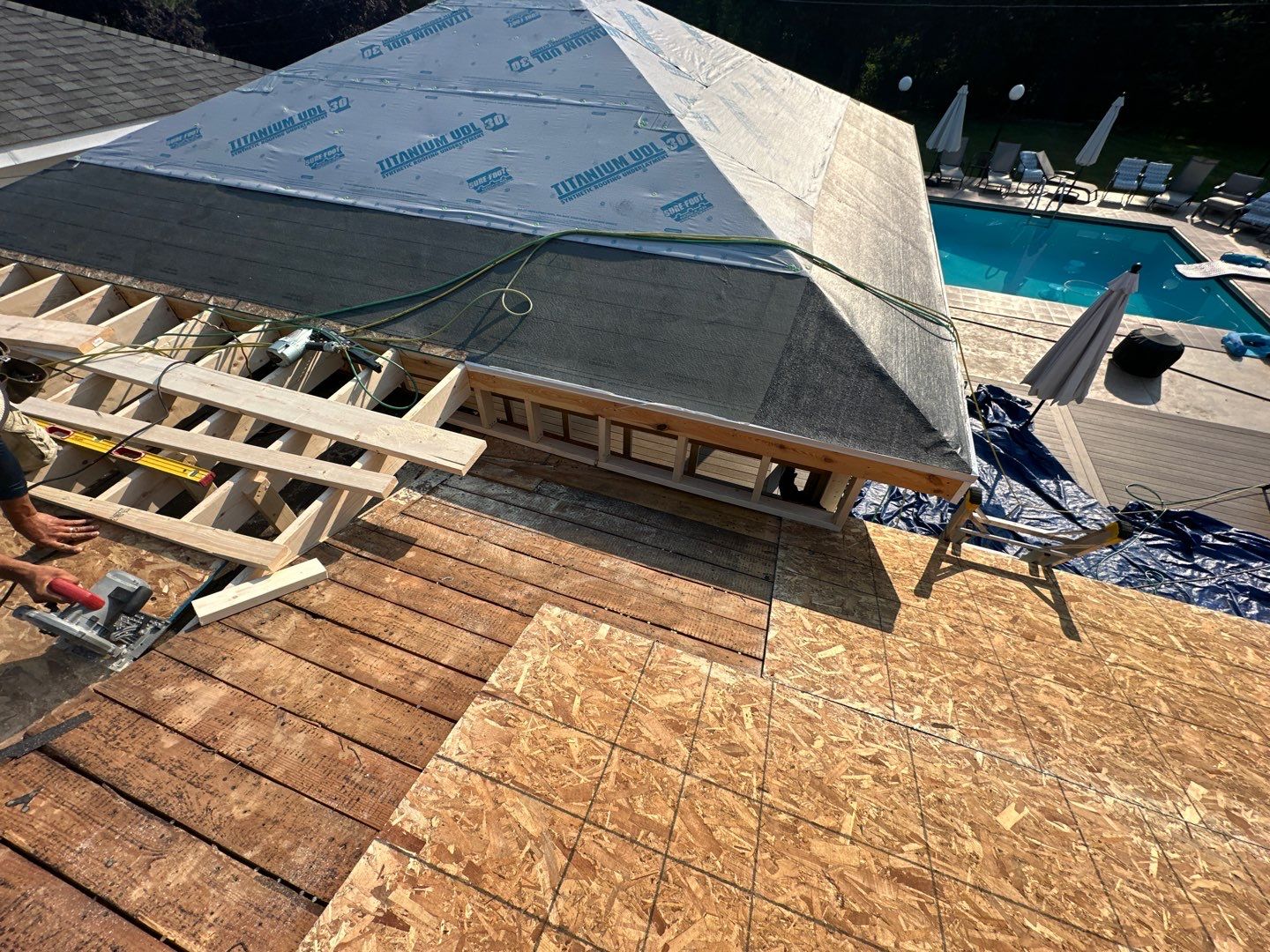Large Deck Screened in Porch Project by Bec Construction Llc