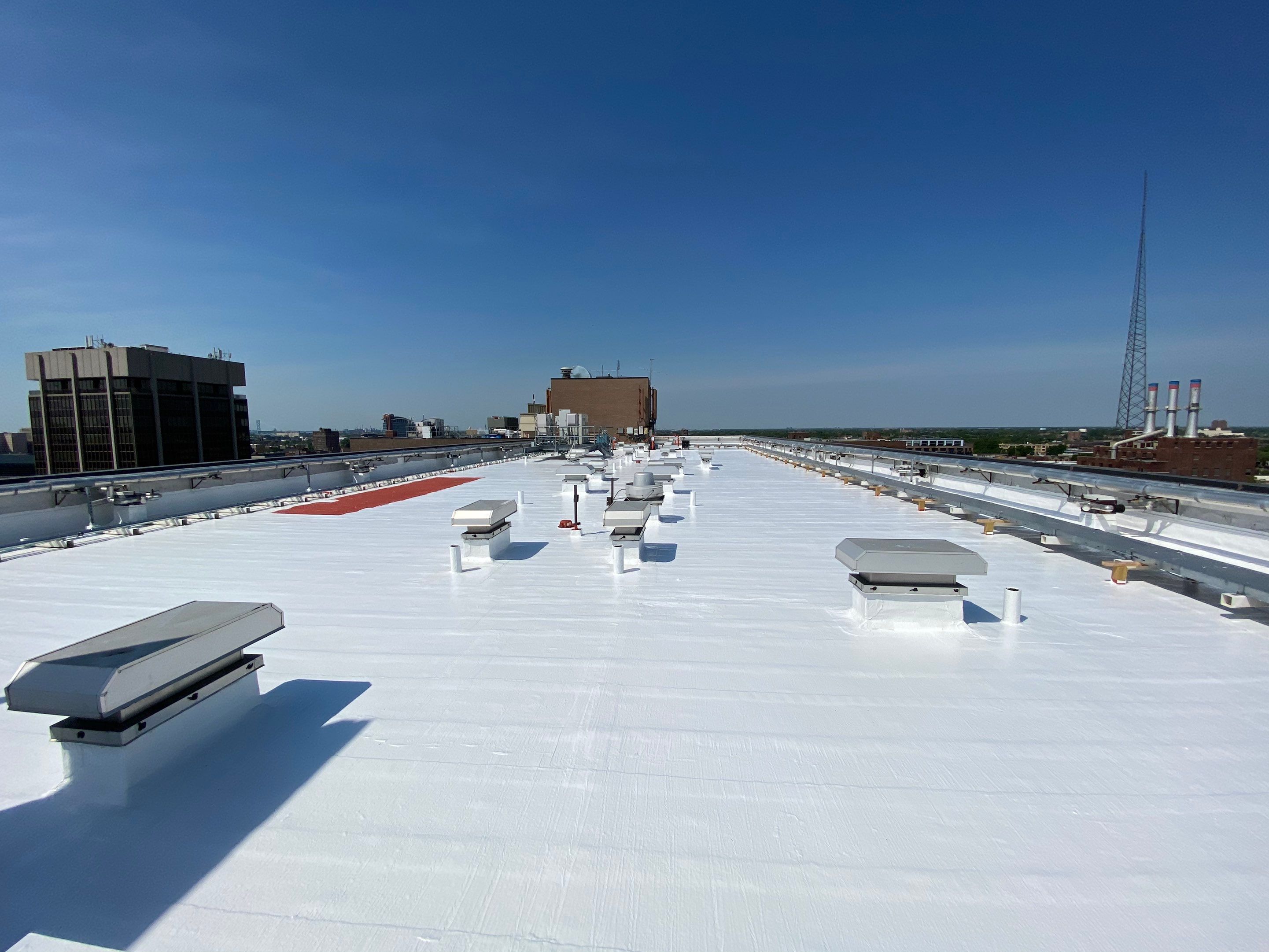 City of Detroit Roof Restoration by Bloomfield Construction & Restoration