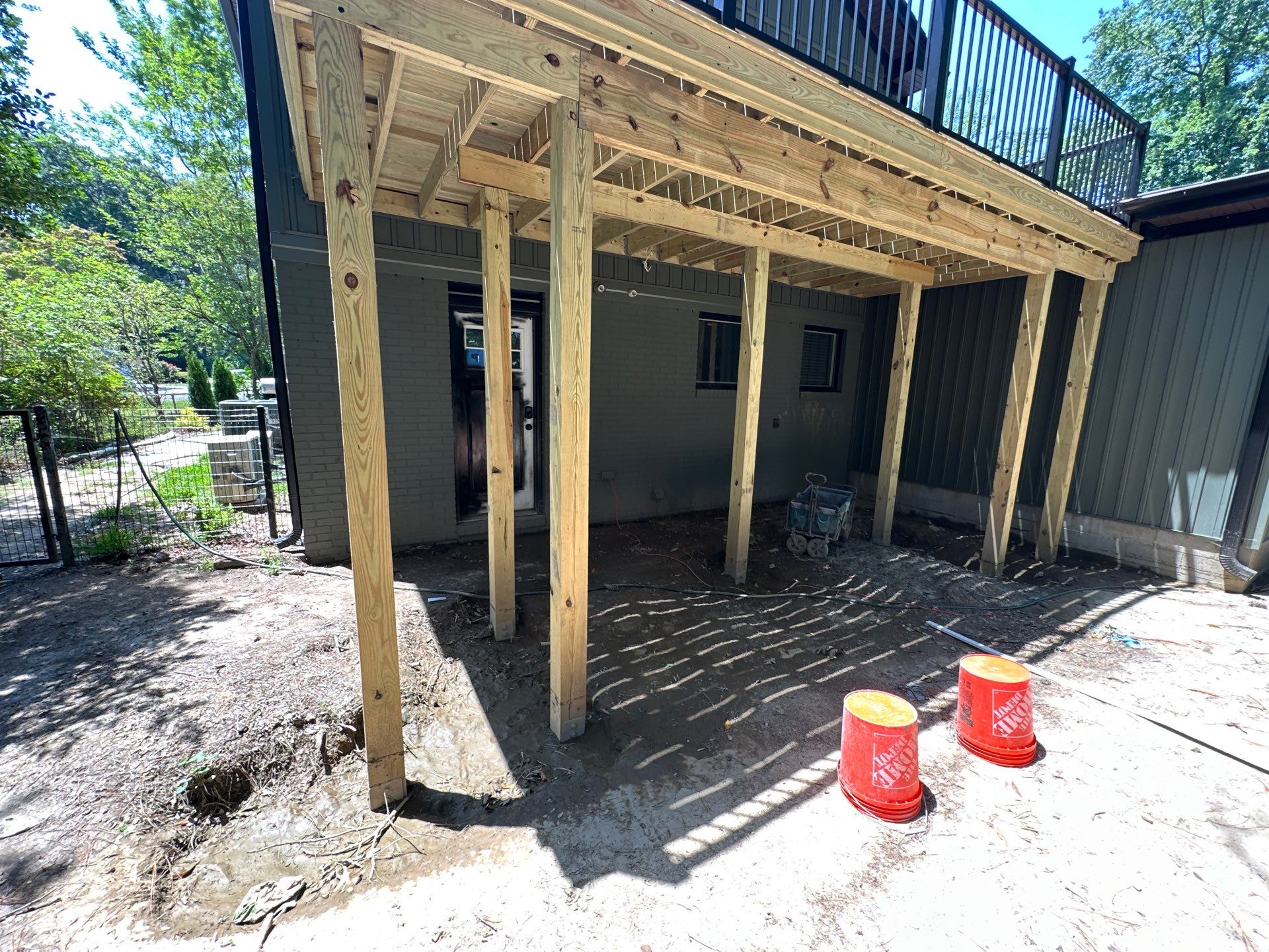 Project in Virginia Beach by Sam The Concrete Man Virginia Beach