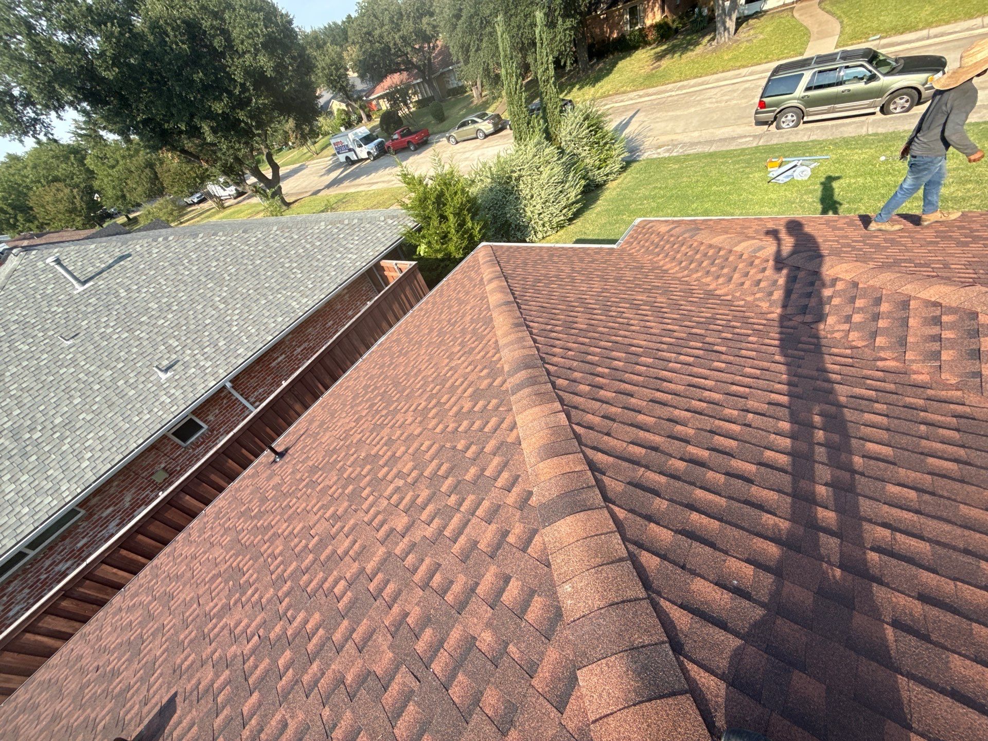 GAF Timberline HDZ - Hickory by Top Sun Roofing