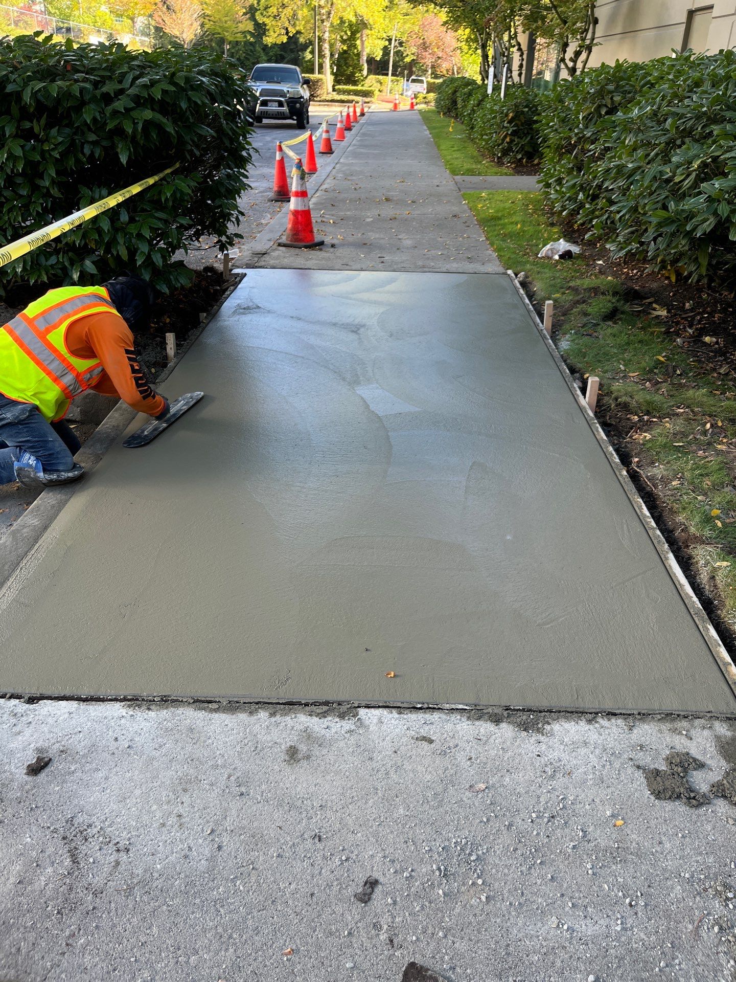 Kidder Matthews | Parking Lot Sealcoating & Striping with Concrete Curb & Patch Repairs  by Jireh Asphalt & Concrete Inc 