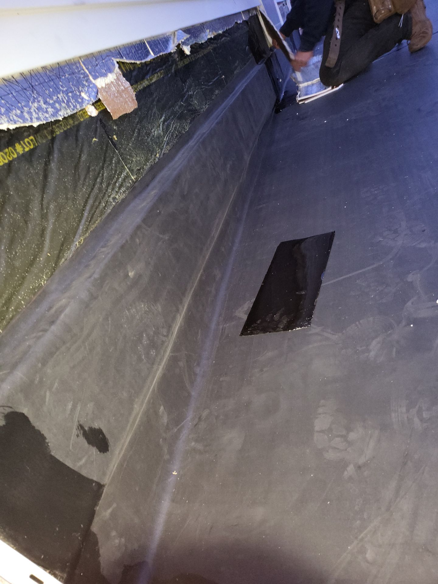 Residential Roofing Installation using Owens Corning TruDefinition Duration Sierra Gray by A Plus Exterior