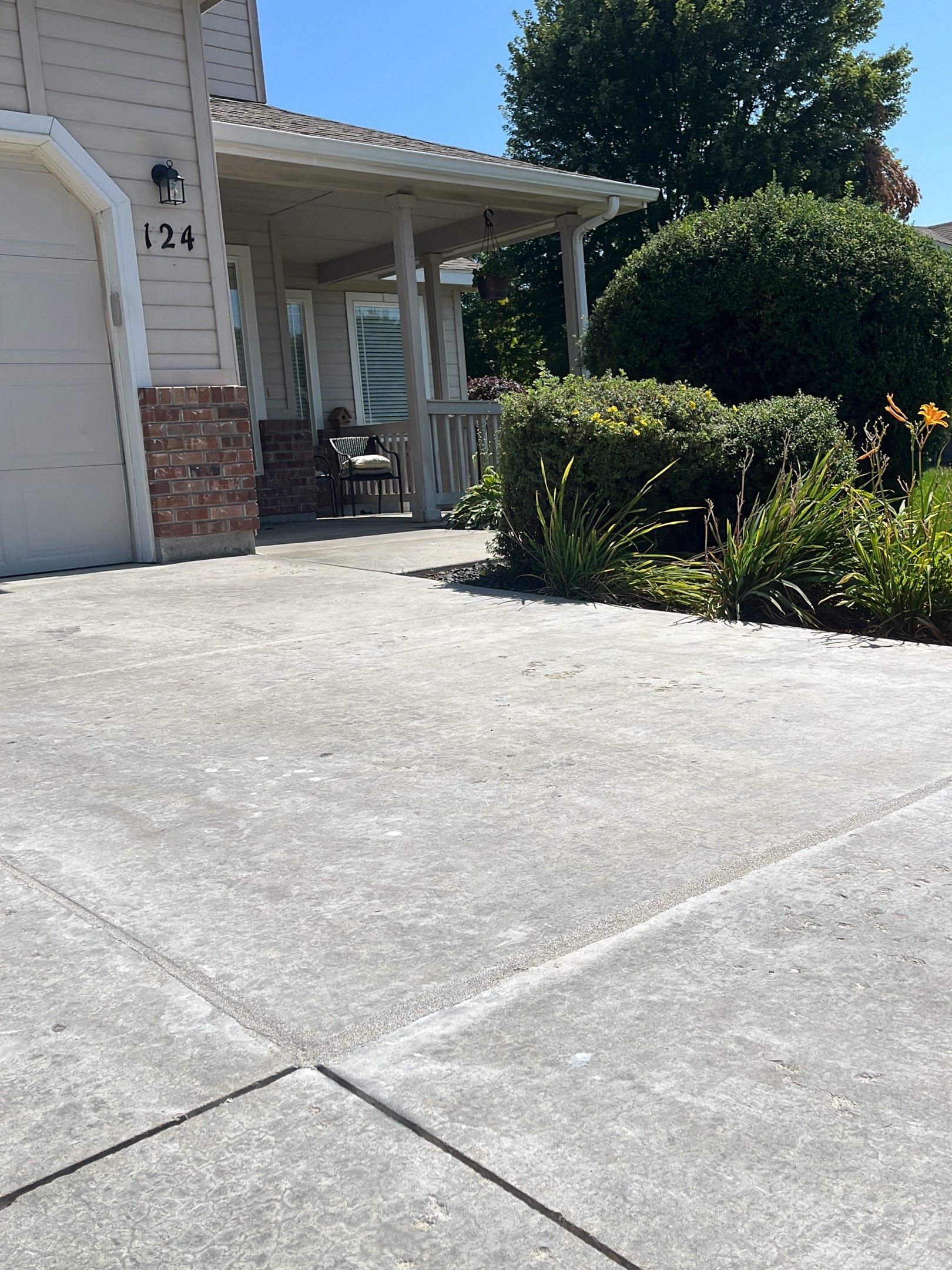 Trip Hazard Repaired in Eagle, ID by Mr. Mudd Concrete