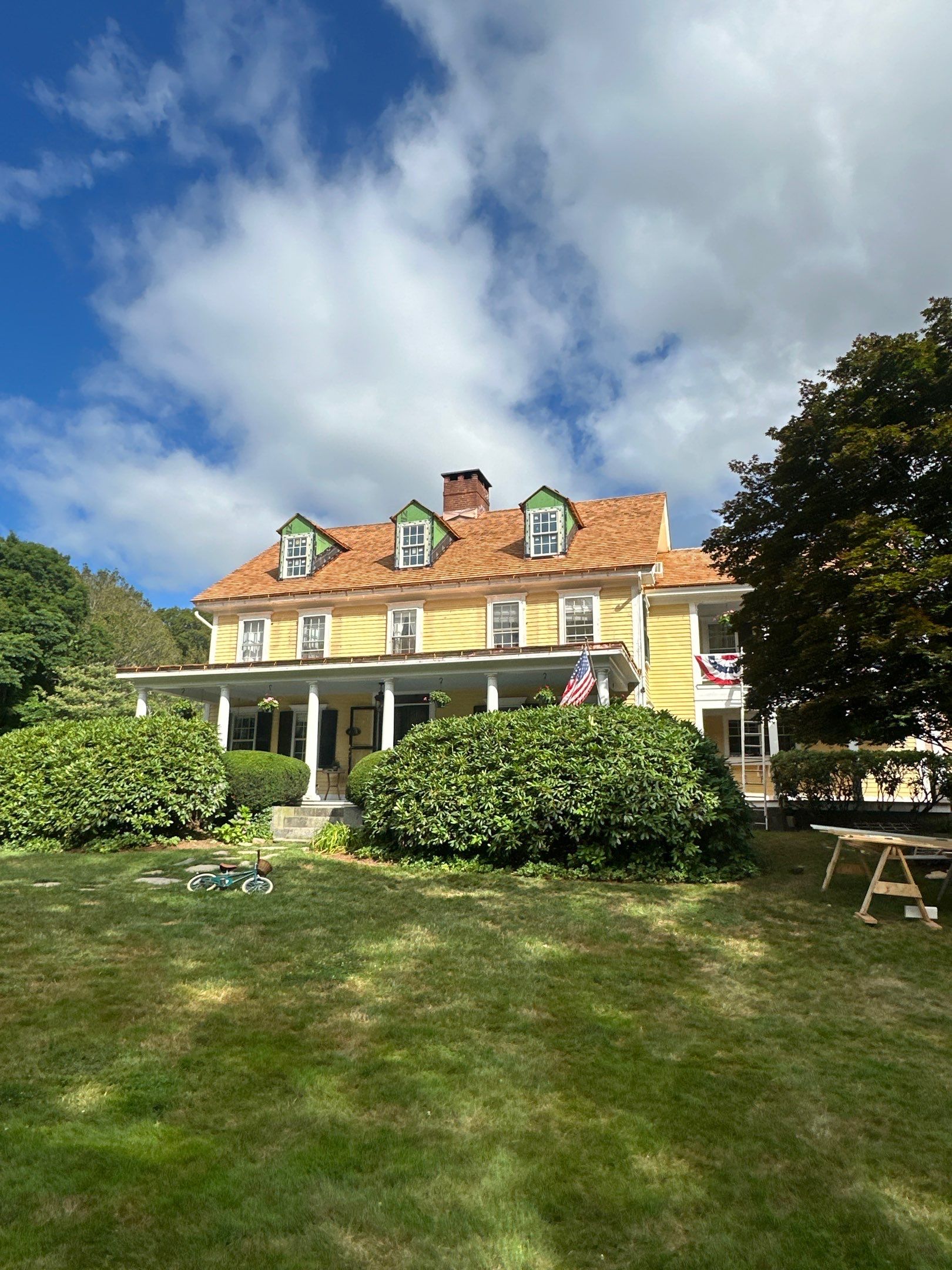 Red Cedar Roofing, Copper Gutters + Dormer Build by Rinaldi Brothers