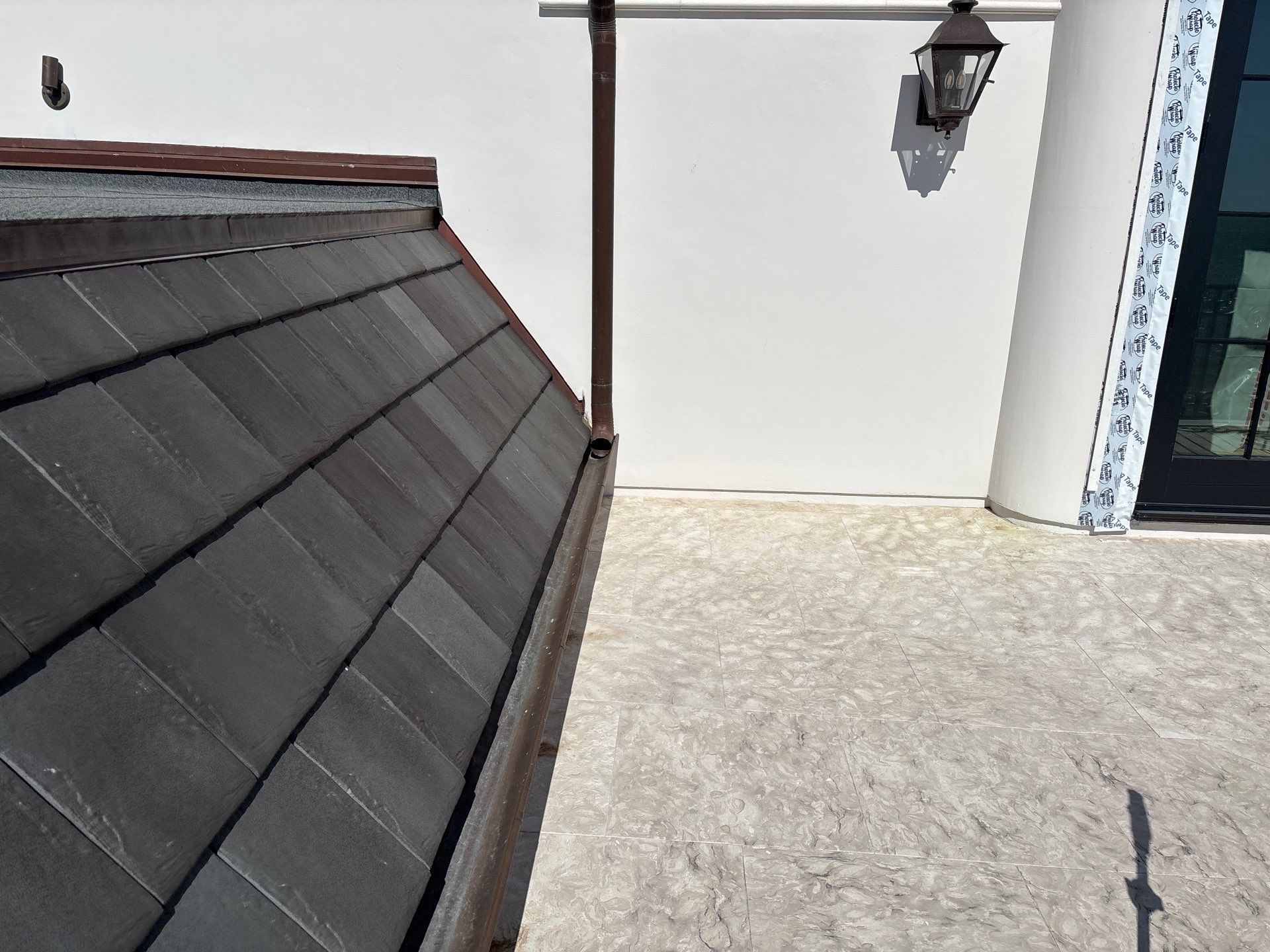 Gutter Installation using Half Round Seamless Gutters in Tampa FL by Gutter Professors