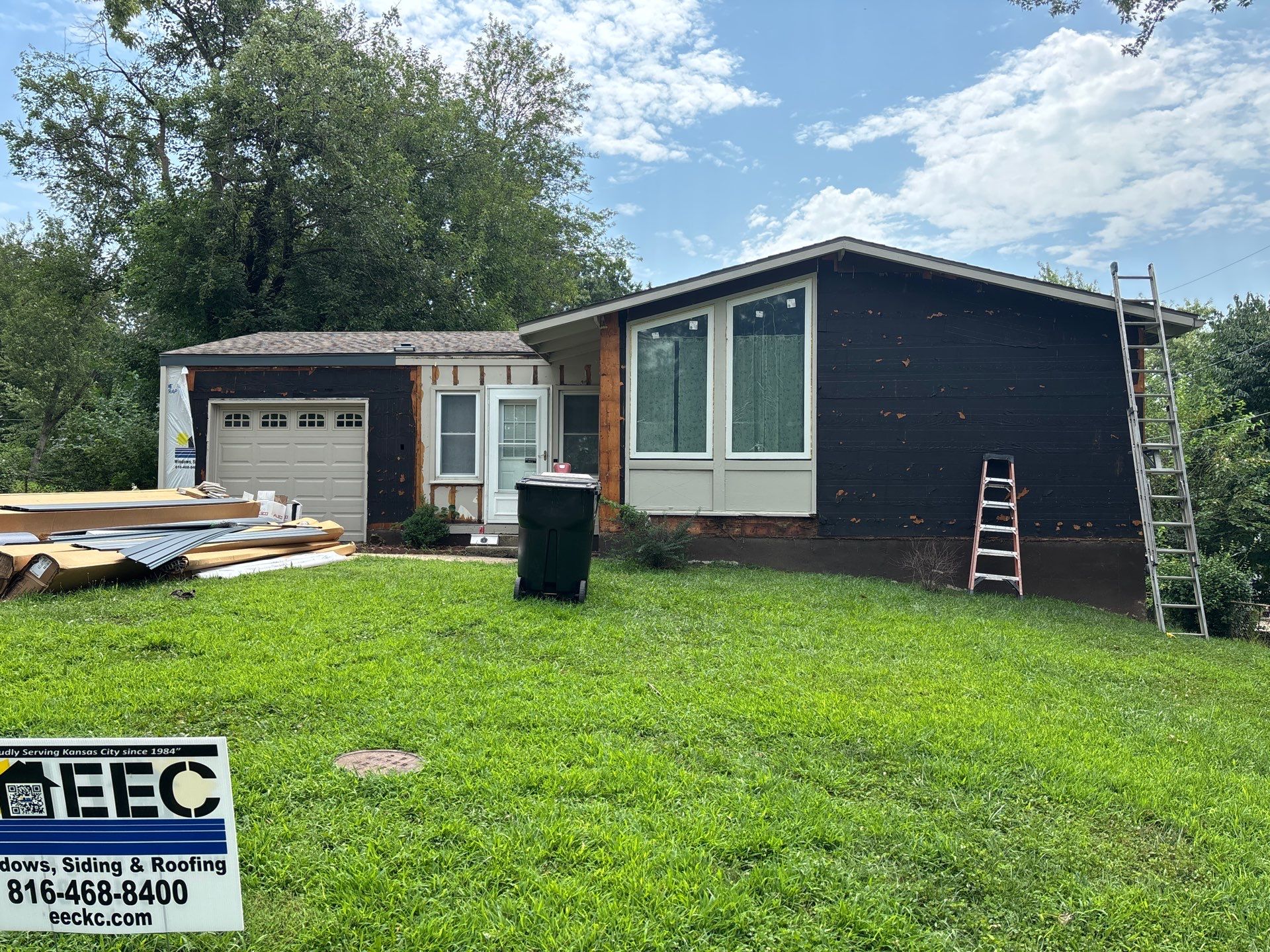 Complete Exterior Transformation With Craneboard Siding and Heartland Windows by EEC Windows, Siding & Roofing
