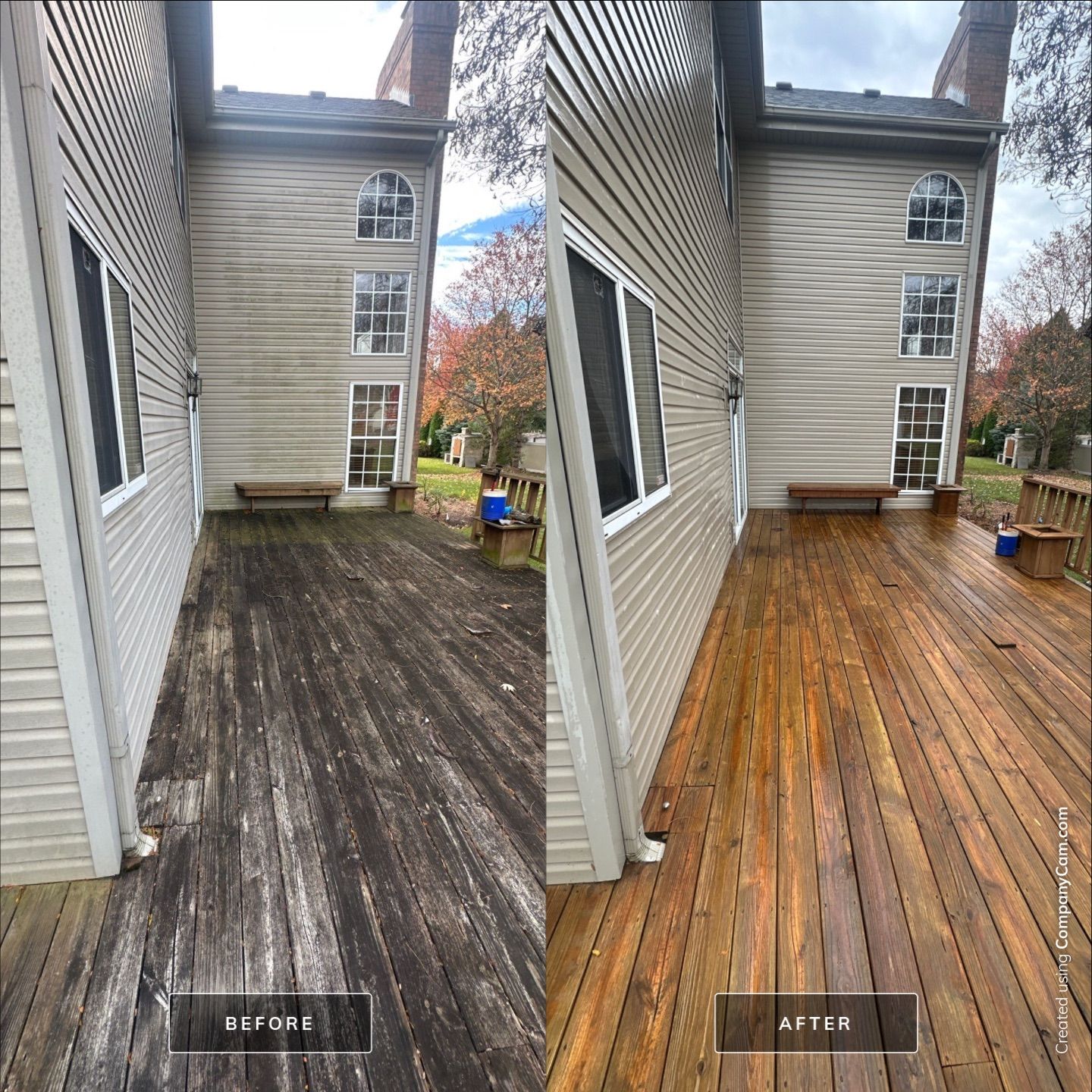 Project in Wauconda by Simmons Power & Soft Washing