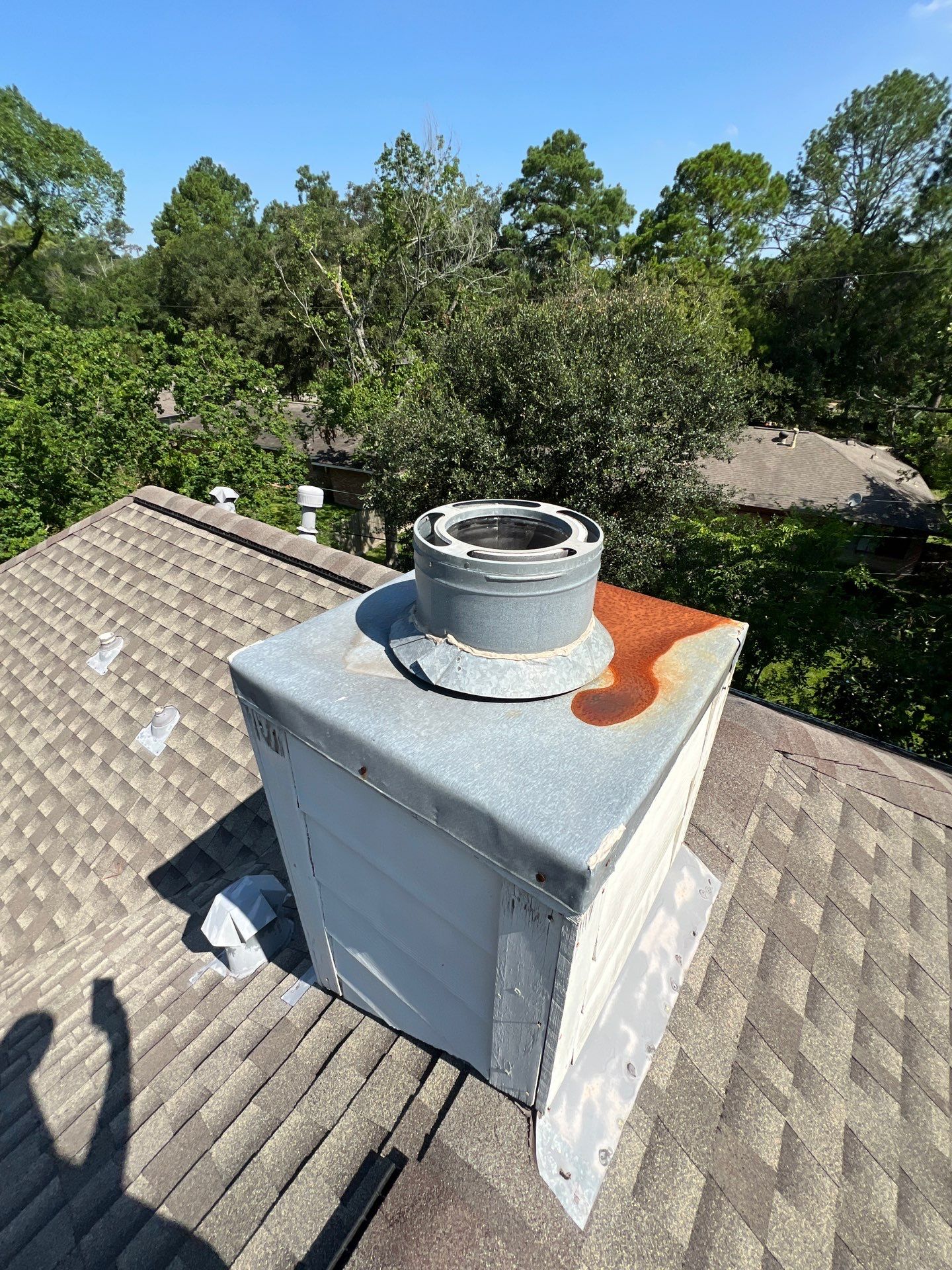 Hail Damage using Metal by Roof Repair Company