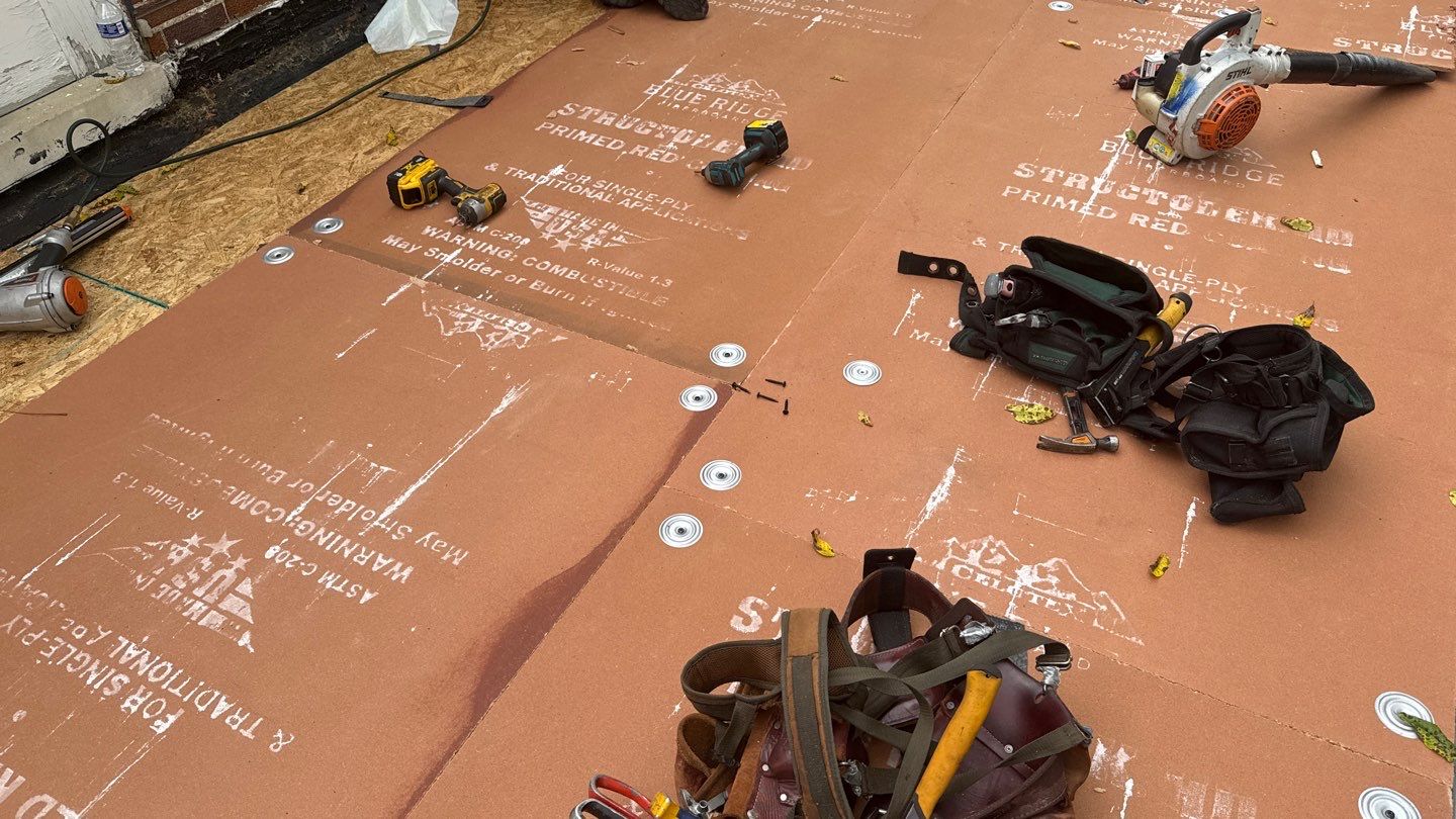 Roof Replacement using Owens Corning Colonial Slate by 180 Contractors