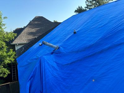 Residential Roofing Repair using Owen's Corning Duration (Lifetime) Shingles