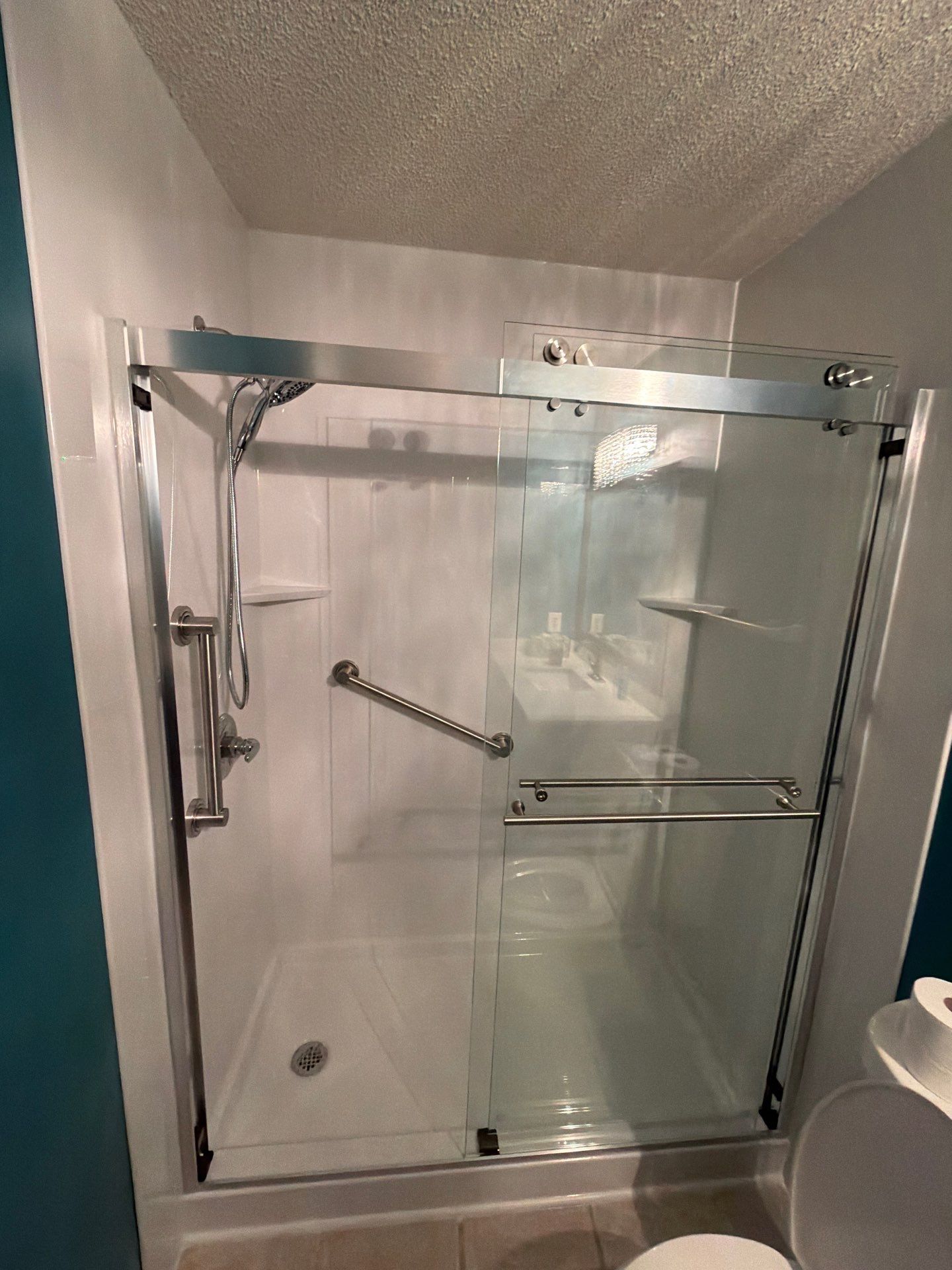 Acrylic Walk-in Shower Project in Eagan, MN by Forever Fortified