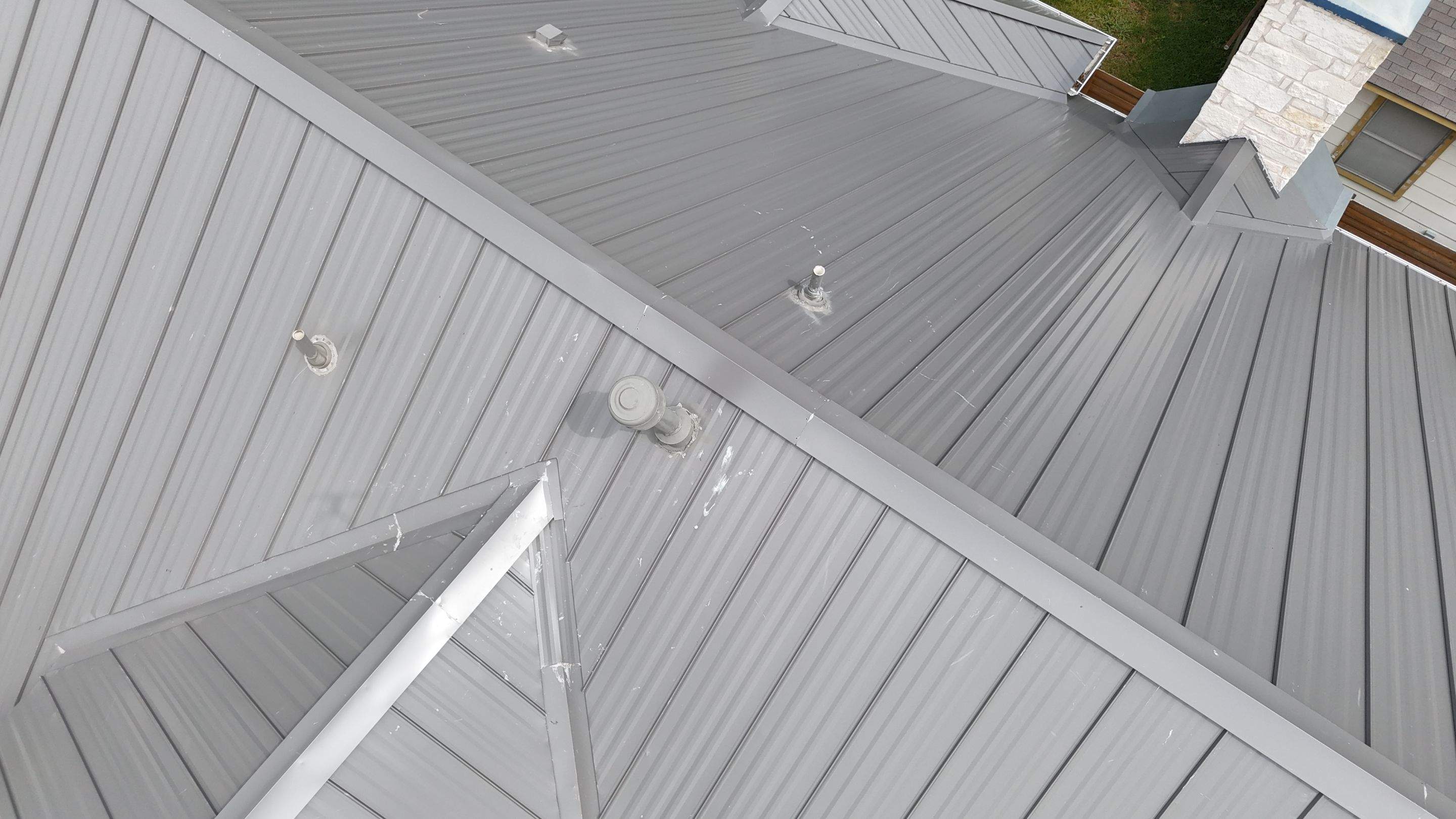 Charcoal Grey - L&A Metals LLC Type FF100, Hidden fastener/Standing Seam by RoofsOnly.com