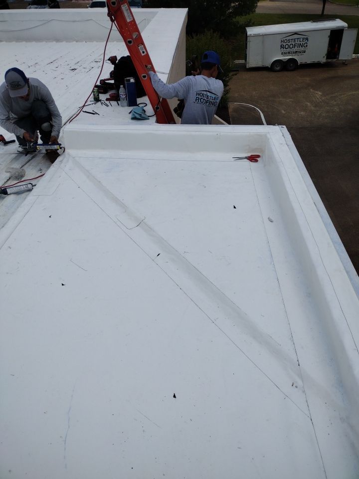 Office Building in Texarkana by Hostetler Roofing