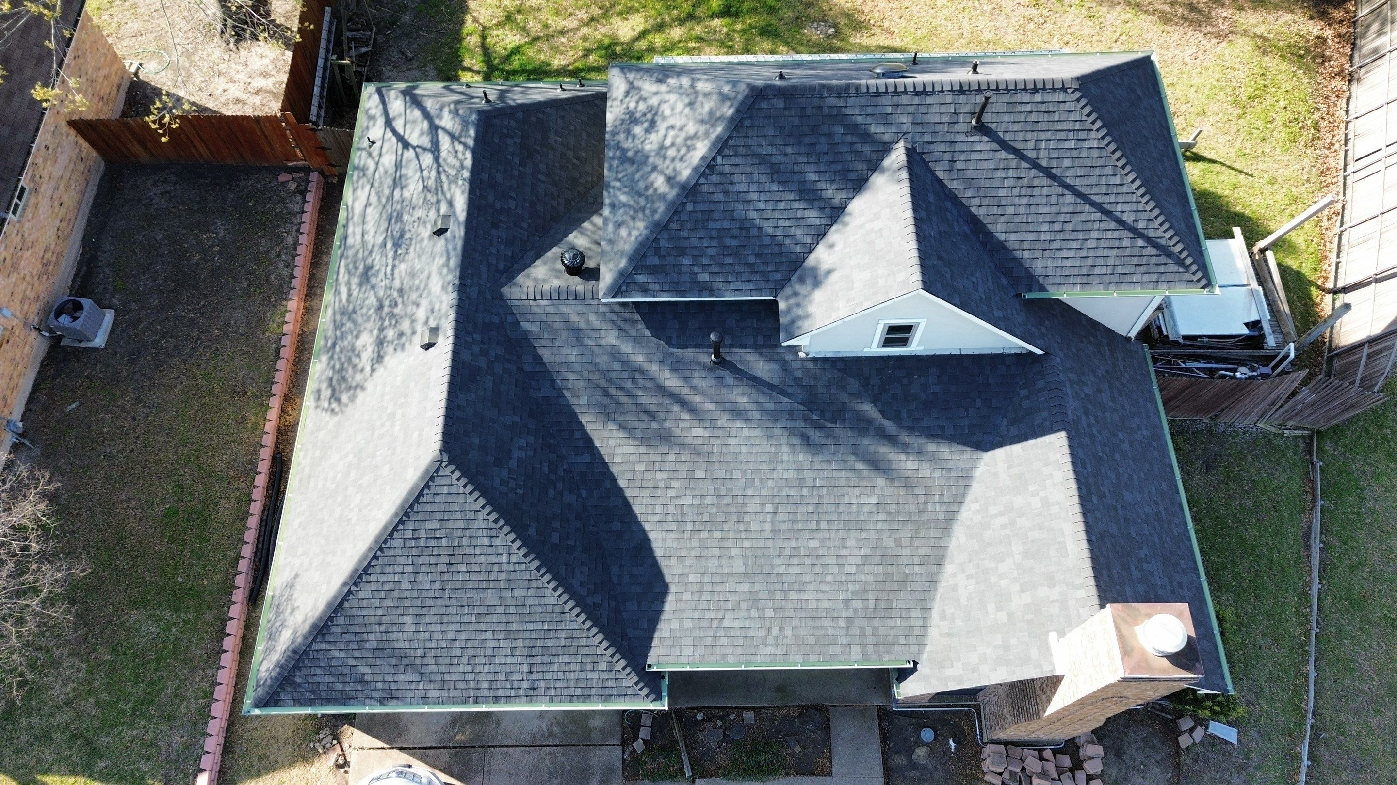 Rowlett Residential Roof Replacement and Fascia Wood Rot Repair by HTR&C